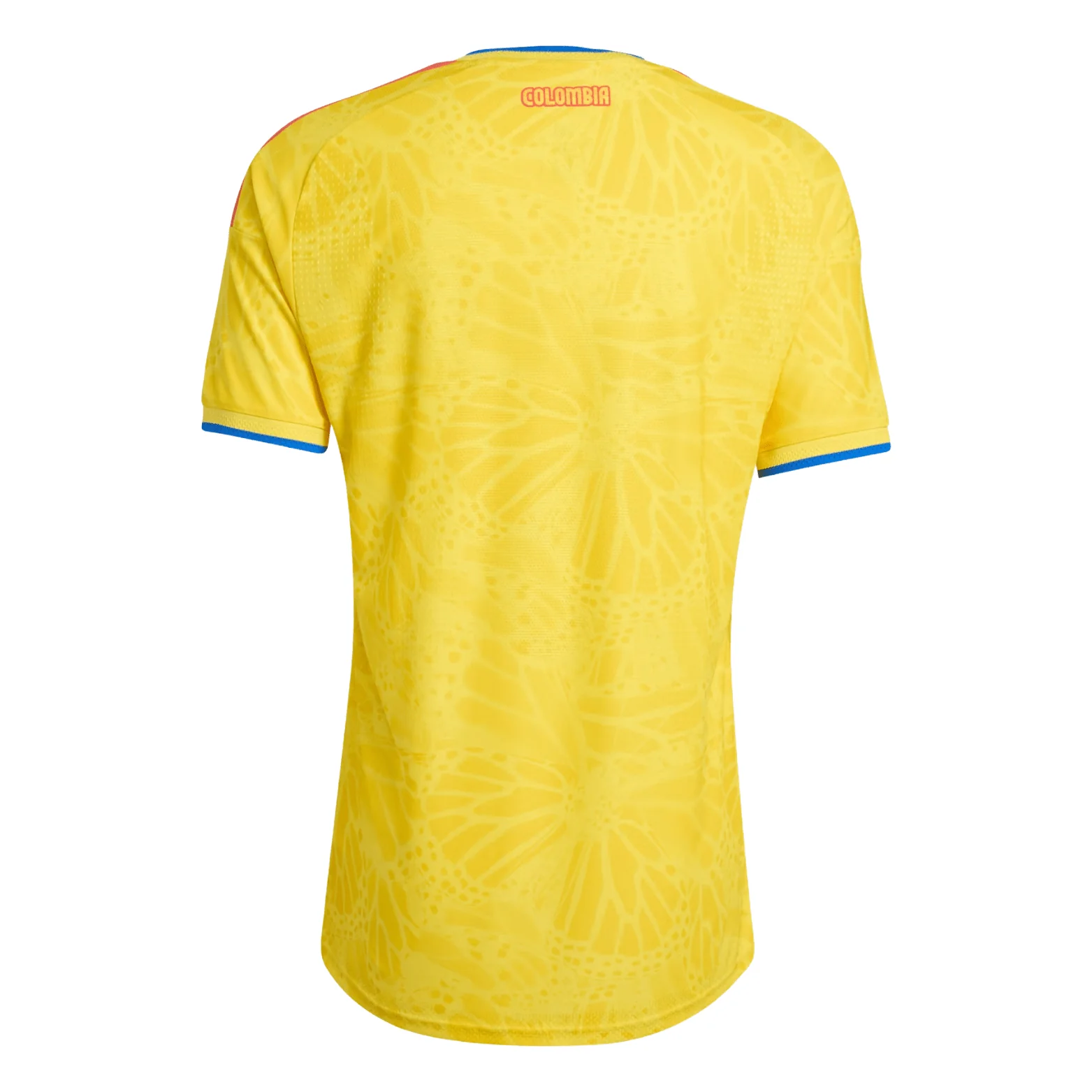 adidas Men's Quintero Colombia 2026 Authentic Home Jersey (Impact Yellow) - Image 11