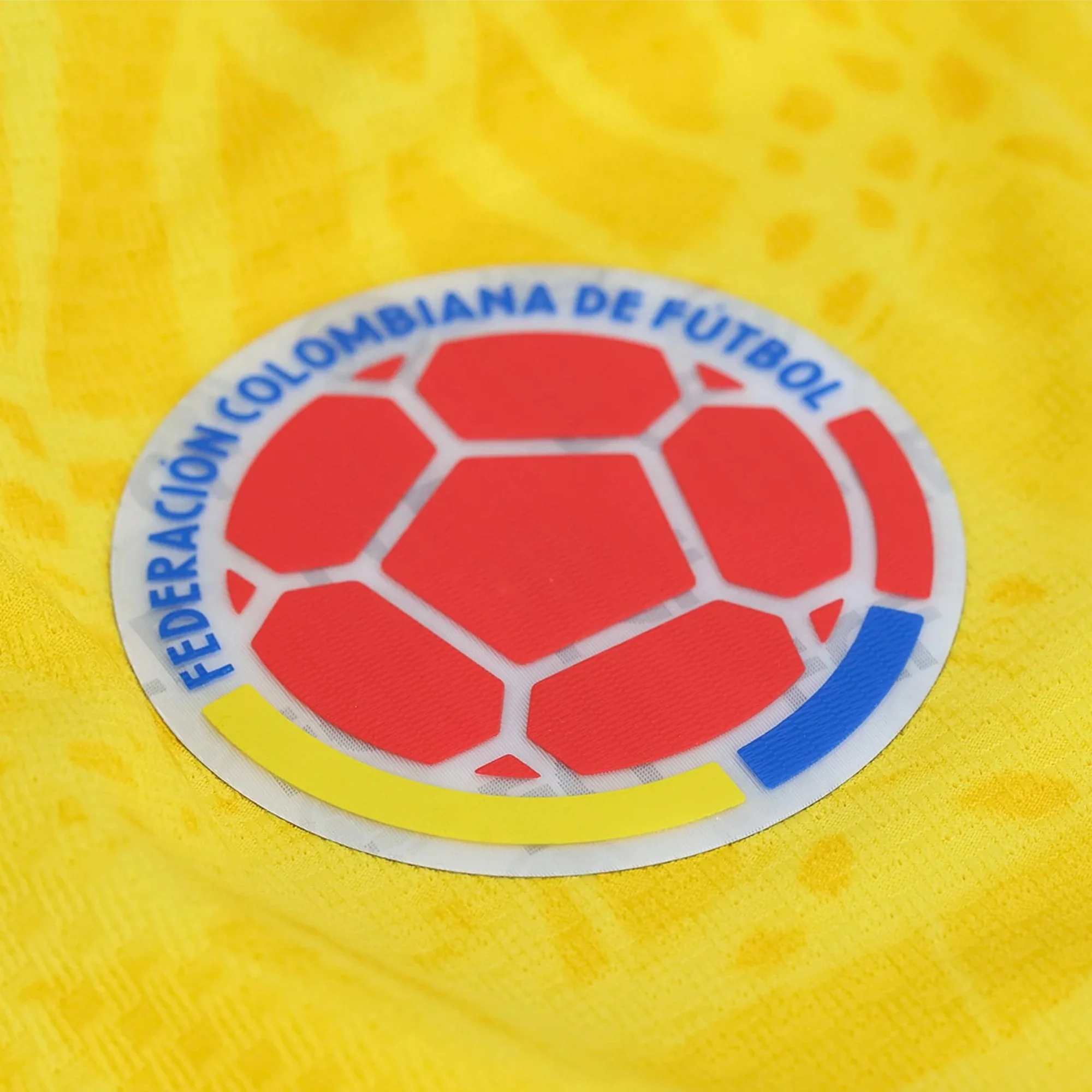 adidas Men's Quintero Colombia 2026 Authentic Home Jersey (Impact Yellow) - Image 4