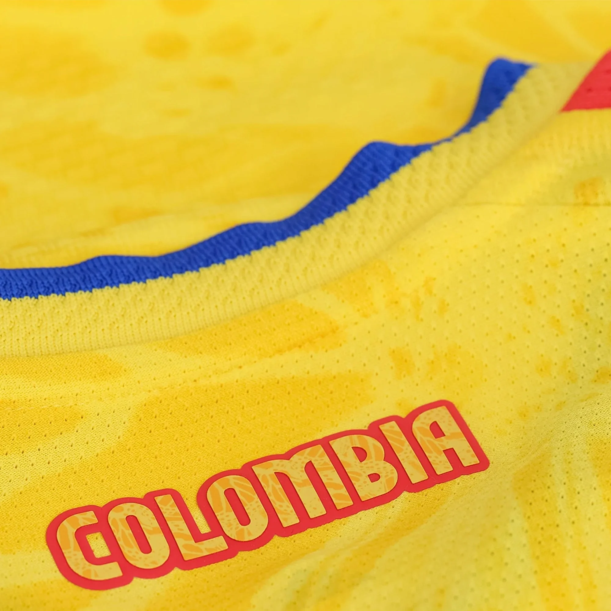 adidas Men's Quintero Colombia 2026 Authentic Home Jersey (Impact Yellow) - Image 5