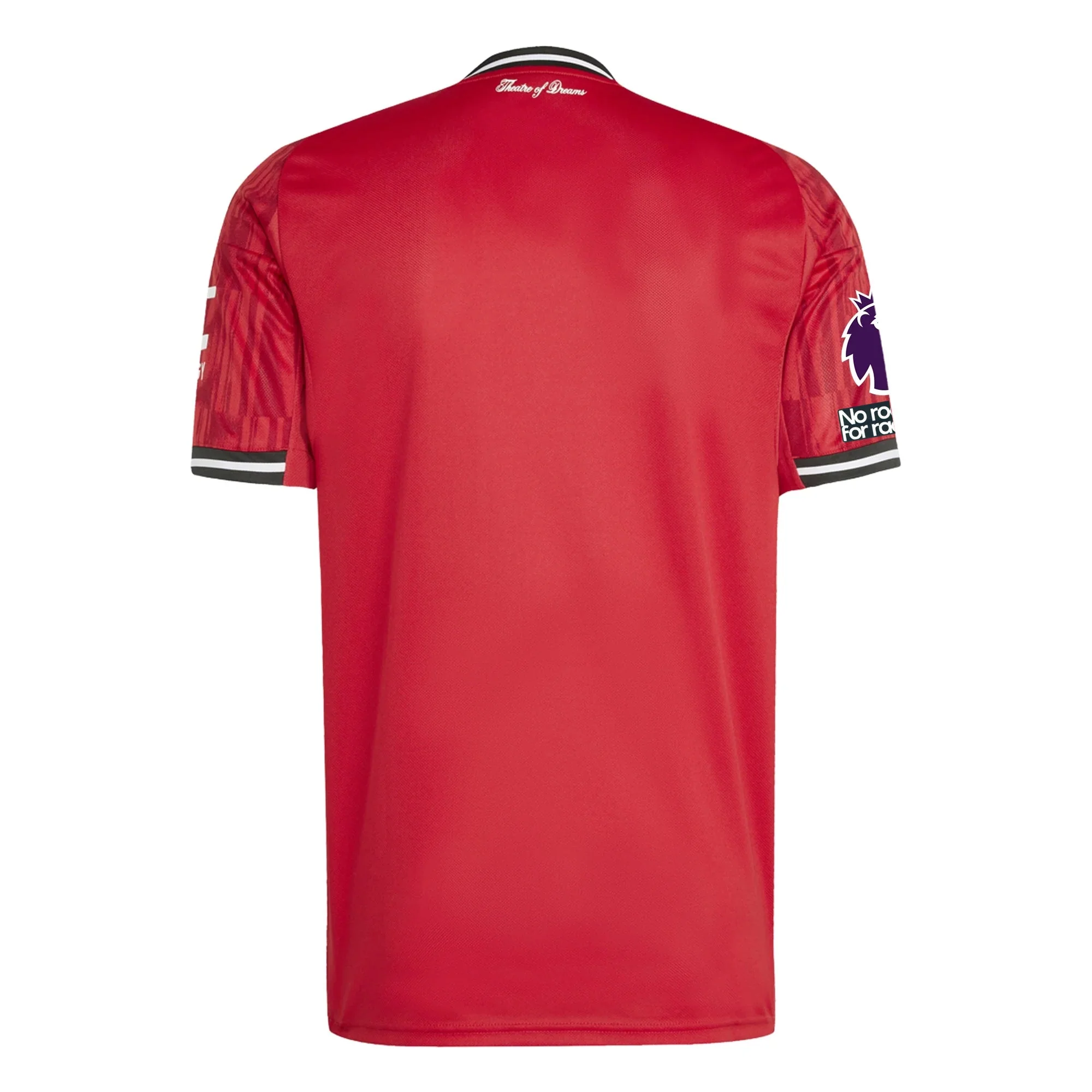 adidas Men's Manchester United Home Jersey 25/26 w/ EPL + NRFR Patches (Red) - Image 2