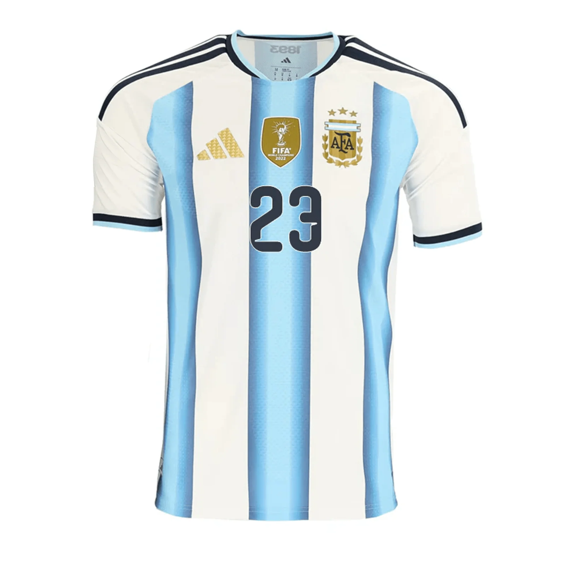 adidas Men's Martinez Argentina Match Authentic Player 2026 Home Jersey (White/Icy Blue) - Image 2