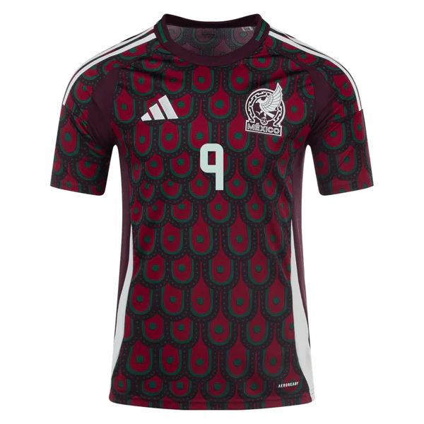 Adidas Mens Mexico Raúl Jiménez Home Jersey 24/25 (Multicolor) - Image 2