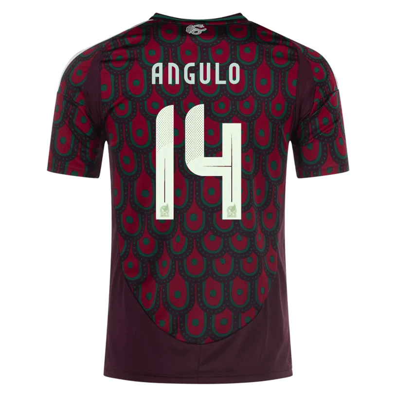 Adidas Mens Mexico Jesus Angulo Home Jersey 24/25 (Multicolor)