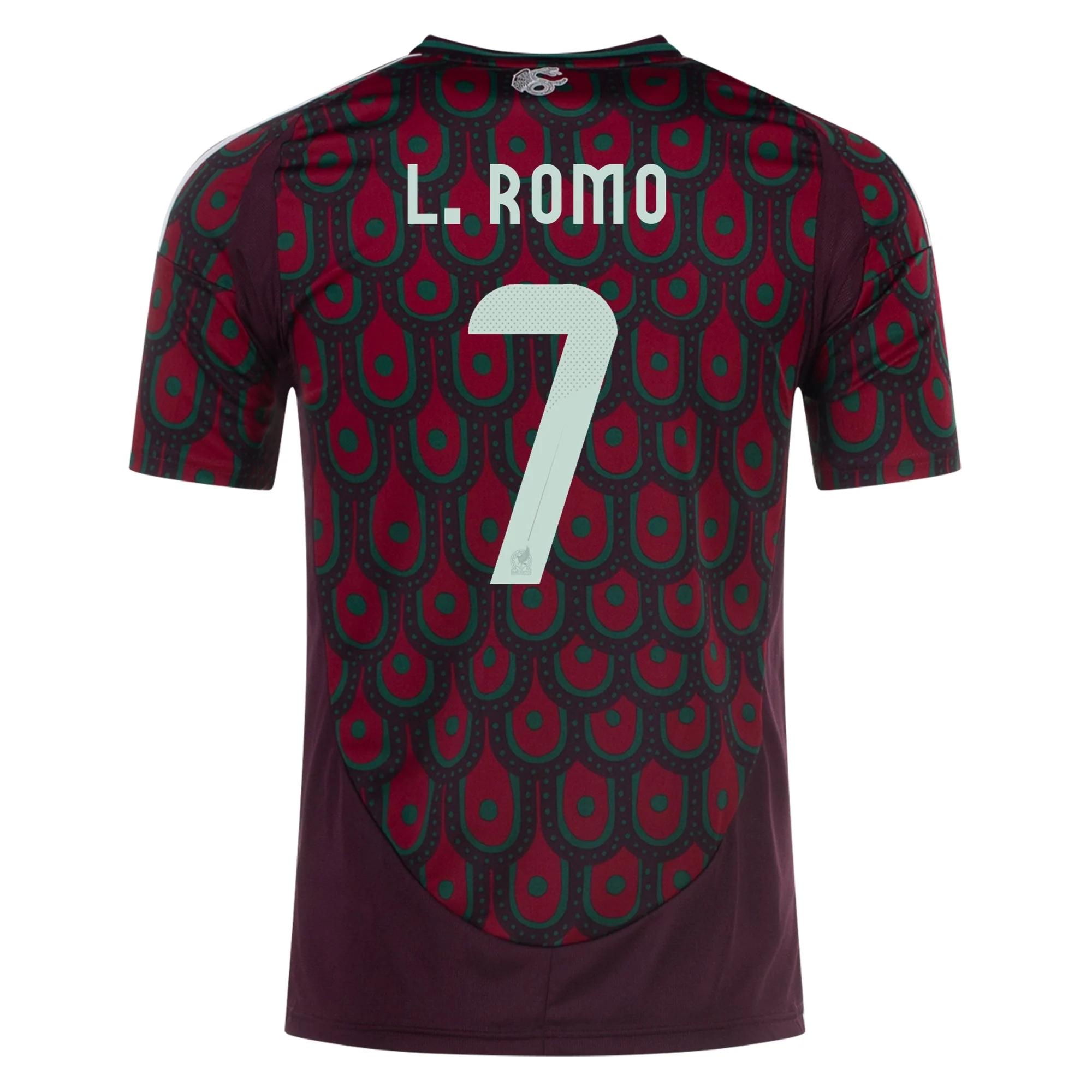 Adidas Mens Mexico Luis Romo Home Jersey 24/25 (Multicolor)