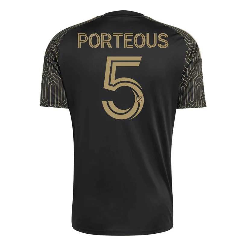adidas Men's Porteous LAFC Stadium Home Jersey 26/27 (Black/Gold)