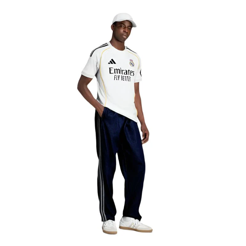 adidas Vini Jr. Real Madrid 25/26 Home Jersey w/ Champions League Patches (White) - Image 5