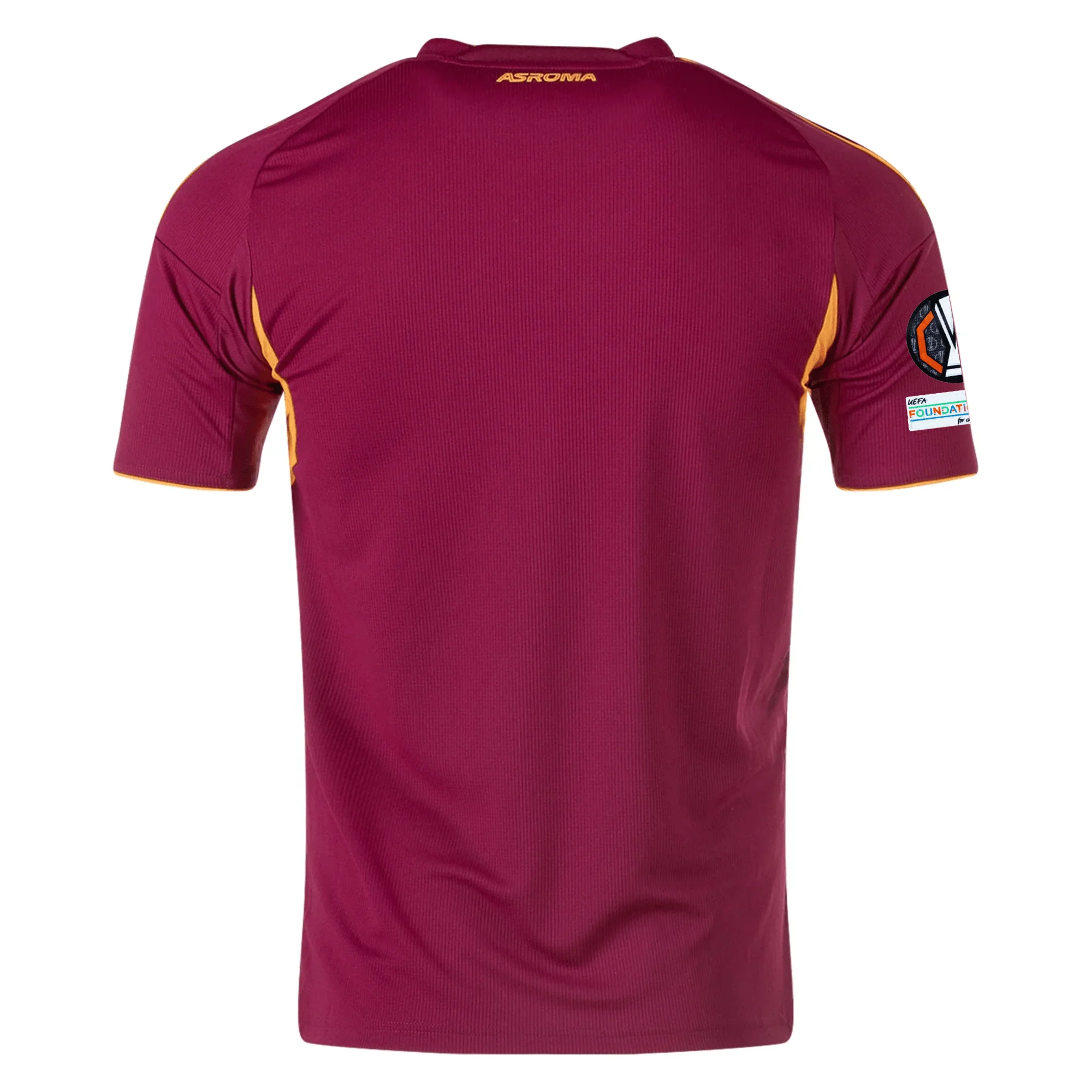 adidas Men's Roma Home Jersey w/ Europa League Patches 25/26 (Burgundy) - Image 2