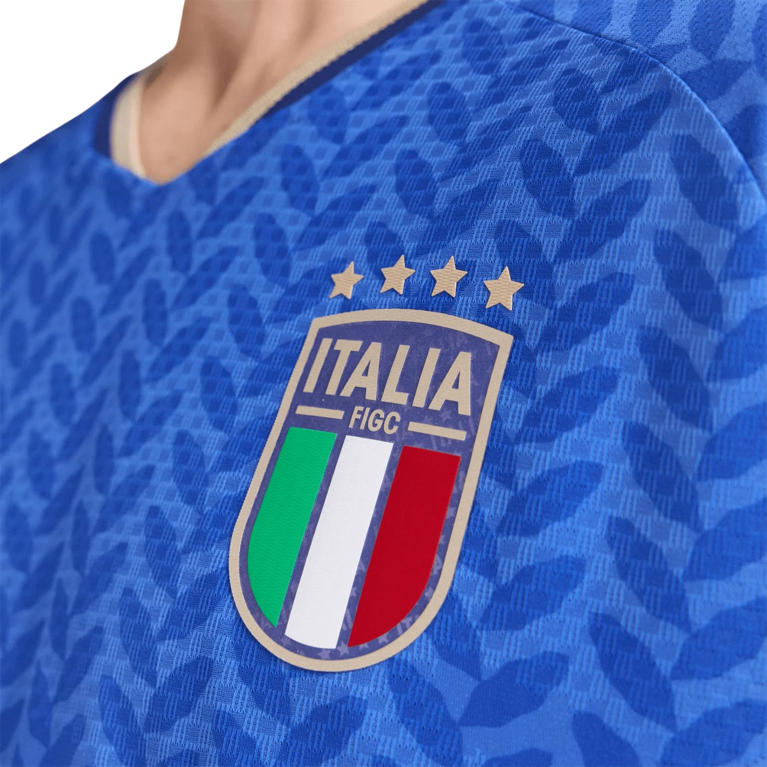 adidas Men's Bastoni Italy 2026 Authentic Home Jersey (Bold Blue) - Image 5