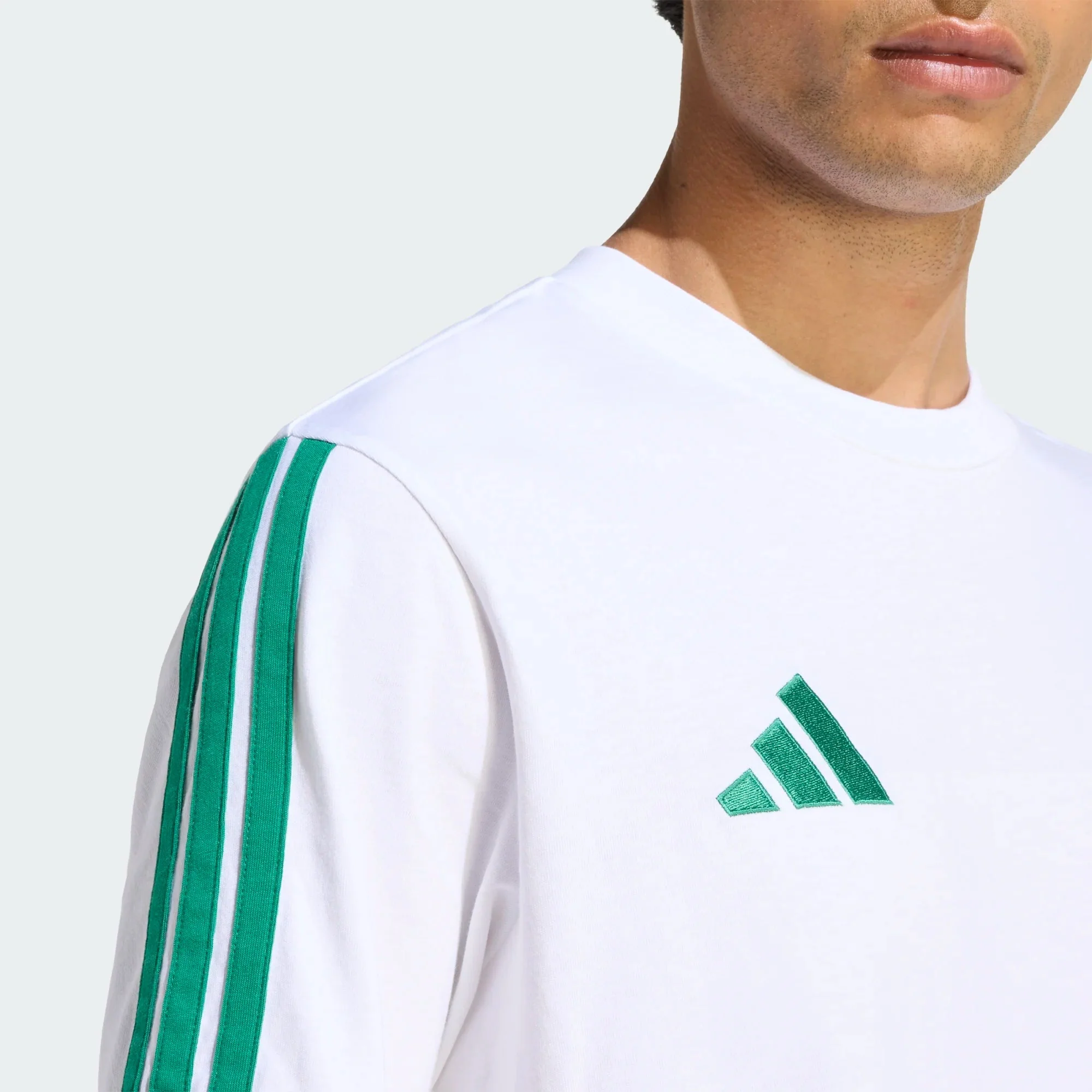 adidas Men's Mexico DNA World Cup T-Shirt (White) - Image 4