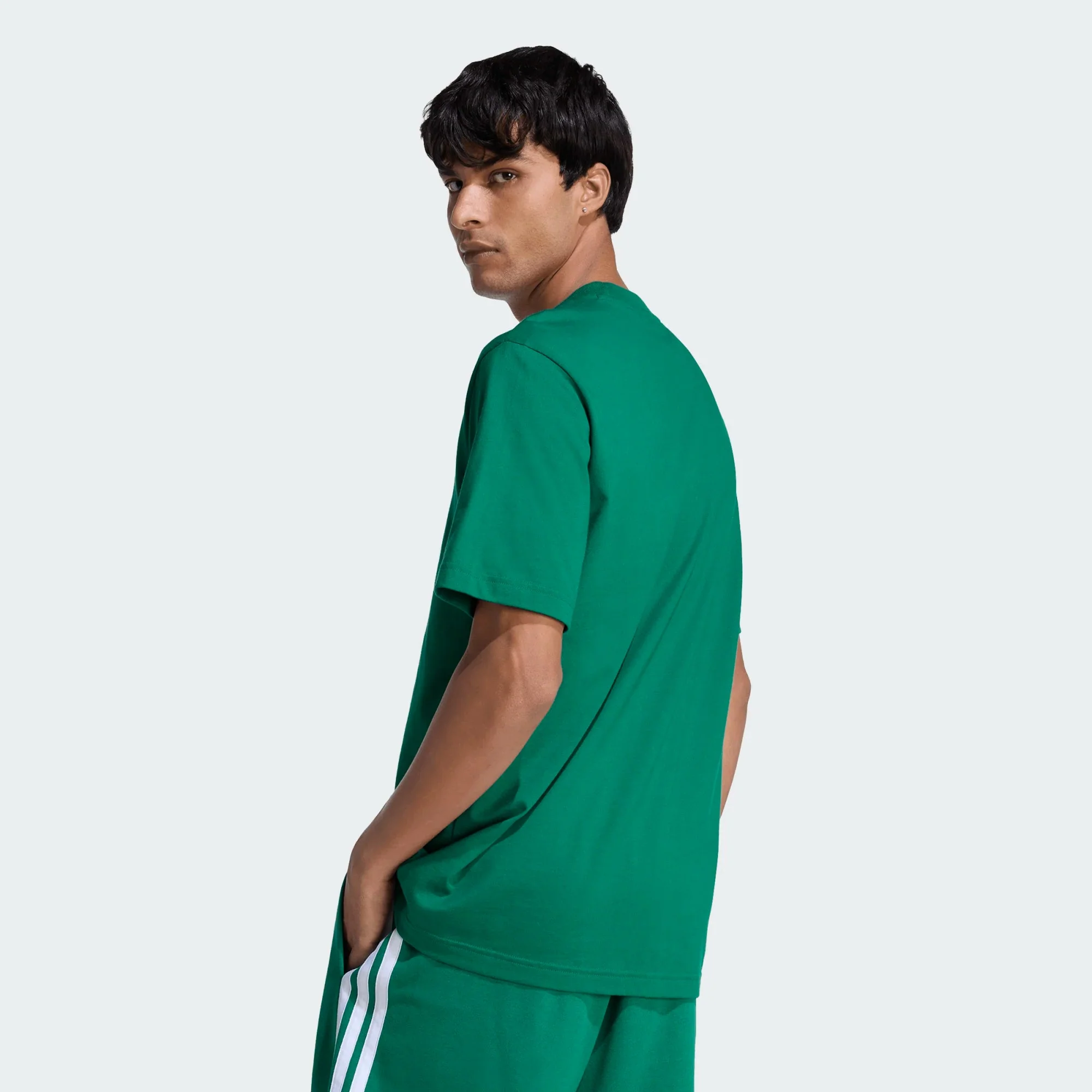 adidas Men's Mexico Logo Crest World Cup T-Shirt (Green) - Image 3