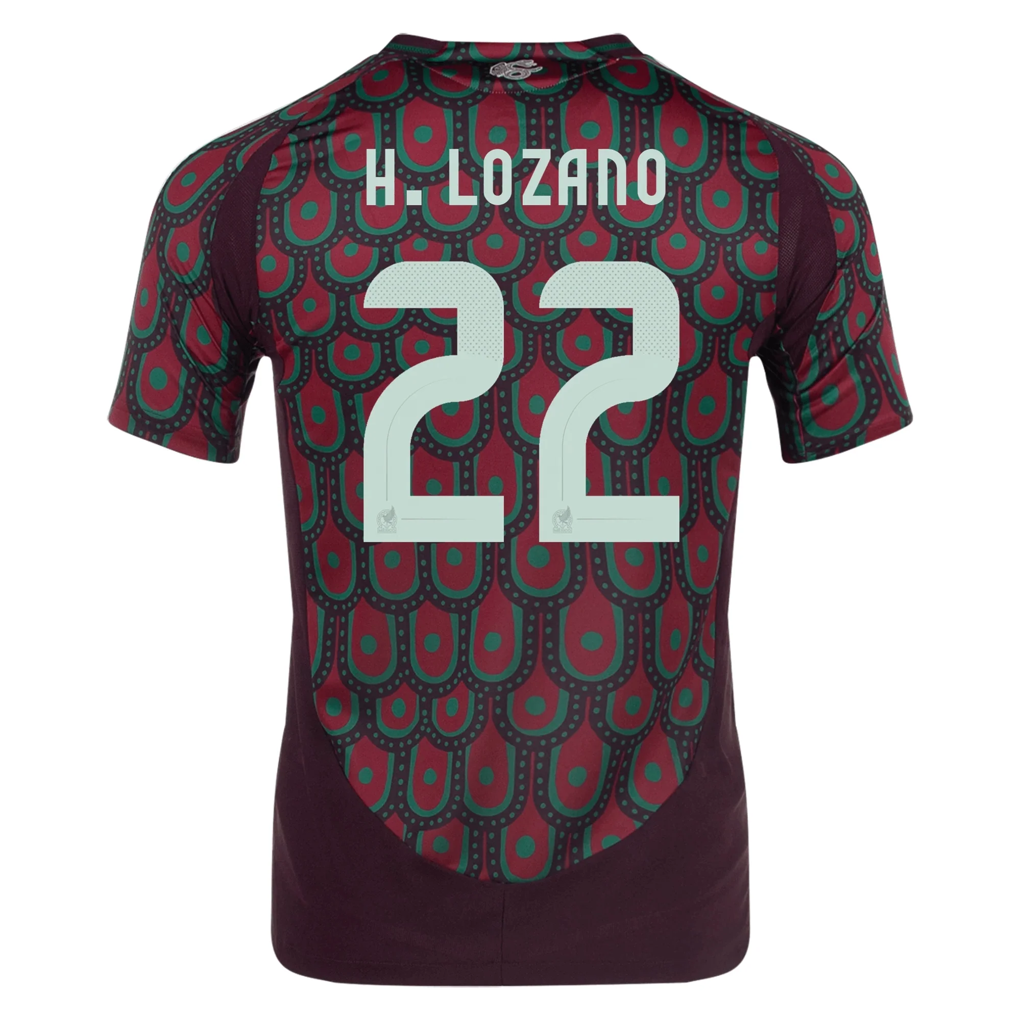 adidas Mexico Authentic Hirving Lozano Home Jersey 24/25 (Multicolor)