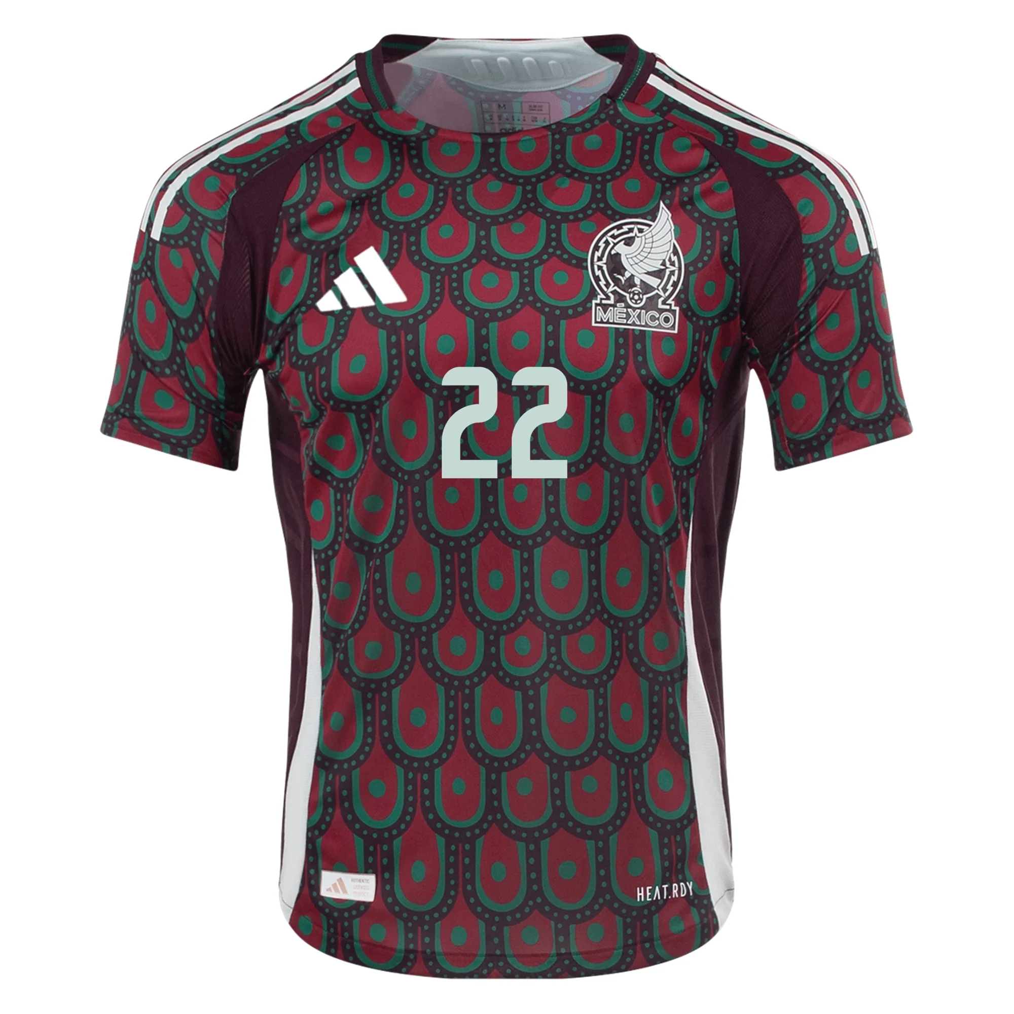 adidas Mexico Authentic Hirving Lozano Home Jersey 24/25 (Multicolor) - Image 2