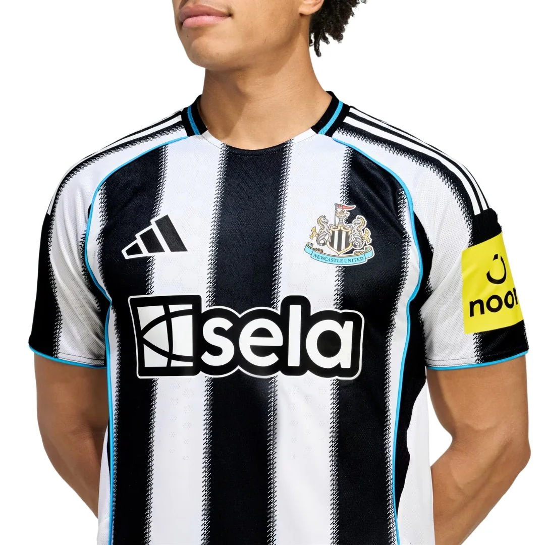 adidas Newcastle United 25/26 Authentic Home Jersey (Black/White) - Image 6