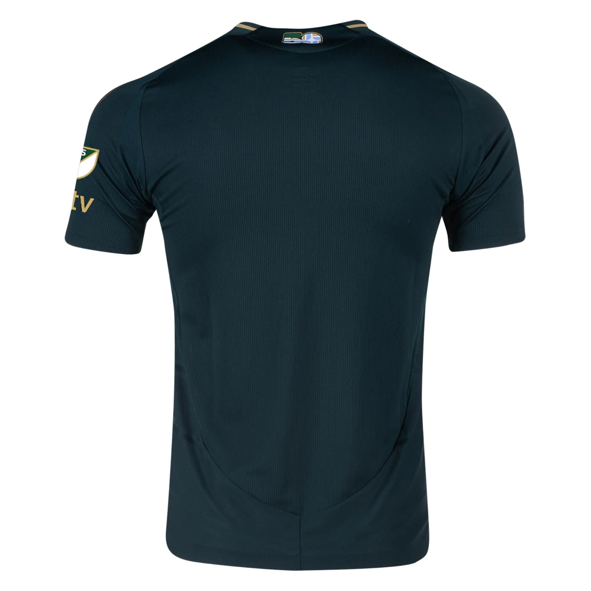 adidas Portland Timbers Authentic Home Jersey w/ MLS & Apple Patch 25/26 (Green/Gold) - Image 2