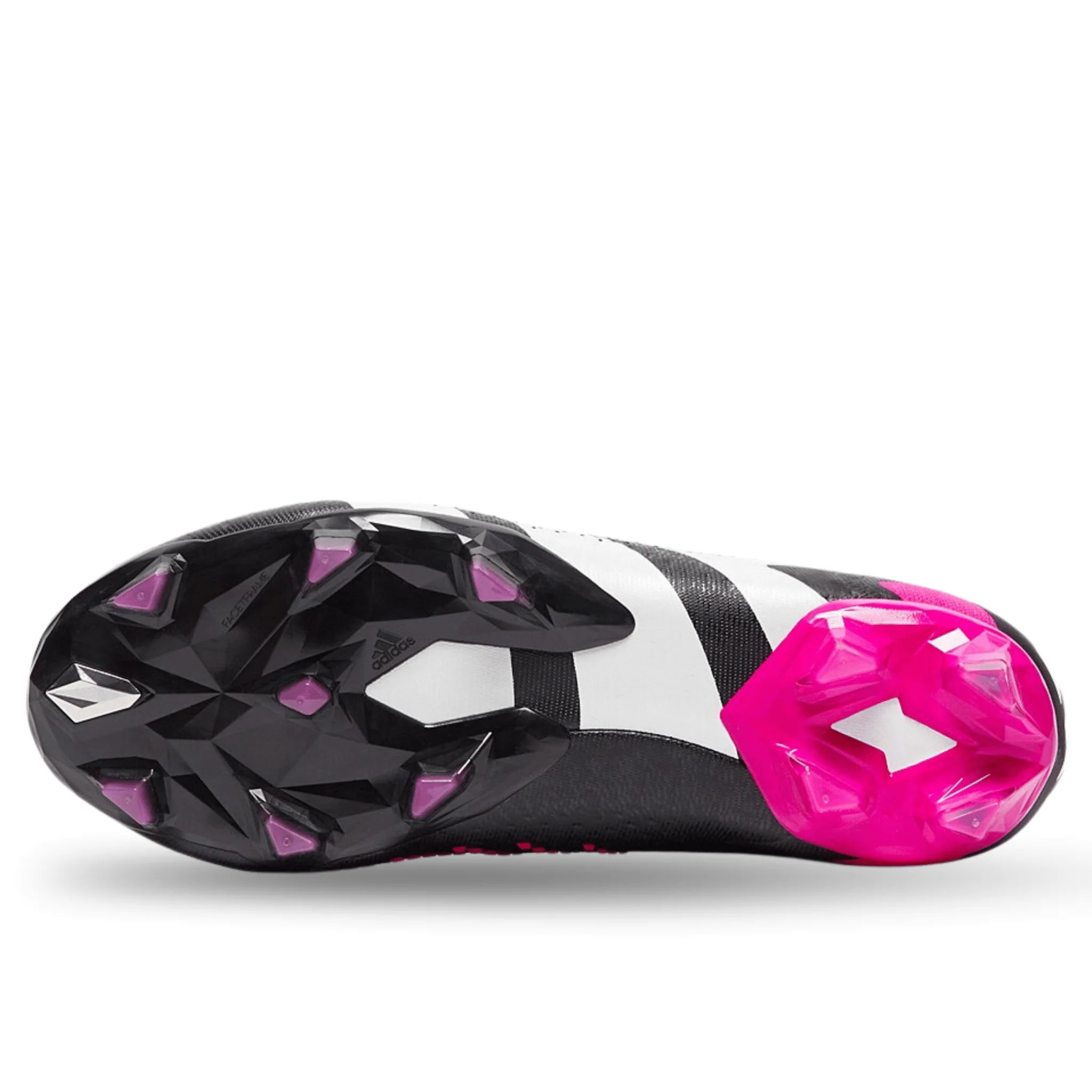 adidas Predator Accuracy.1 Firm Ground Soccer Cleats (Core Black/Team Shock Pink) - Image 2