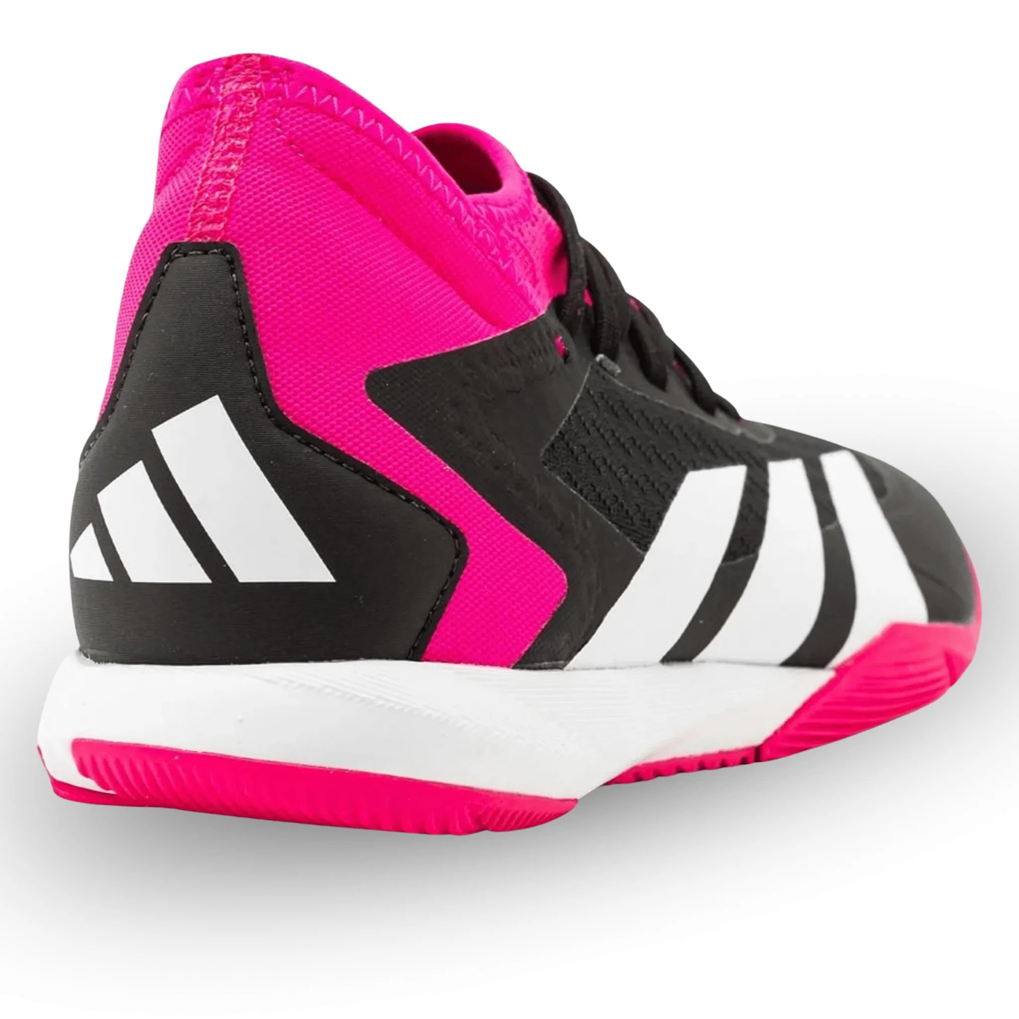 adidas Predator Accuracy Indoor Shoes (Core Black/Team Shock Pink) - Image 3