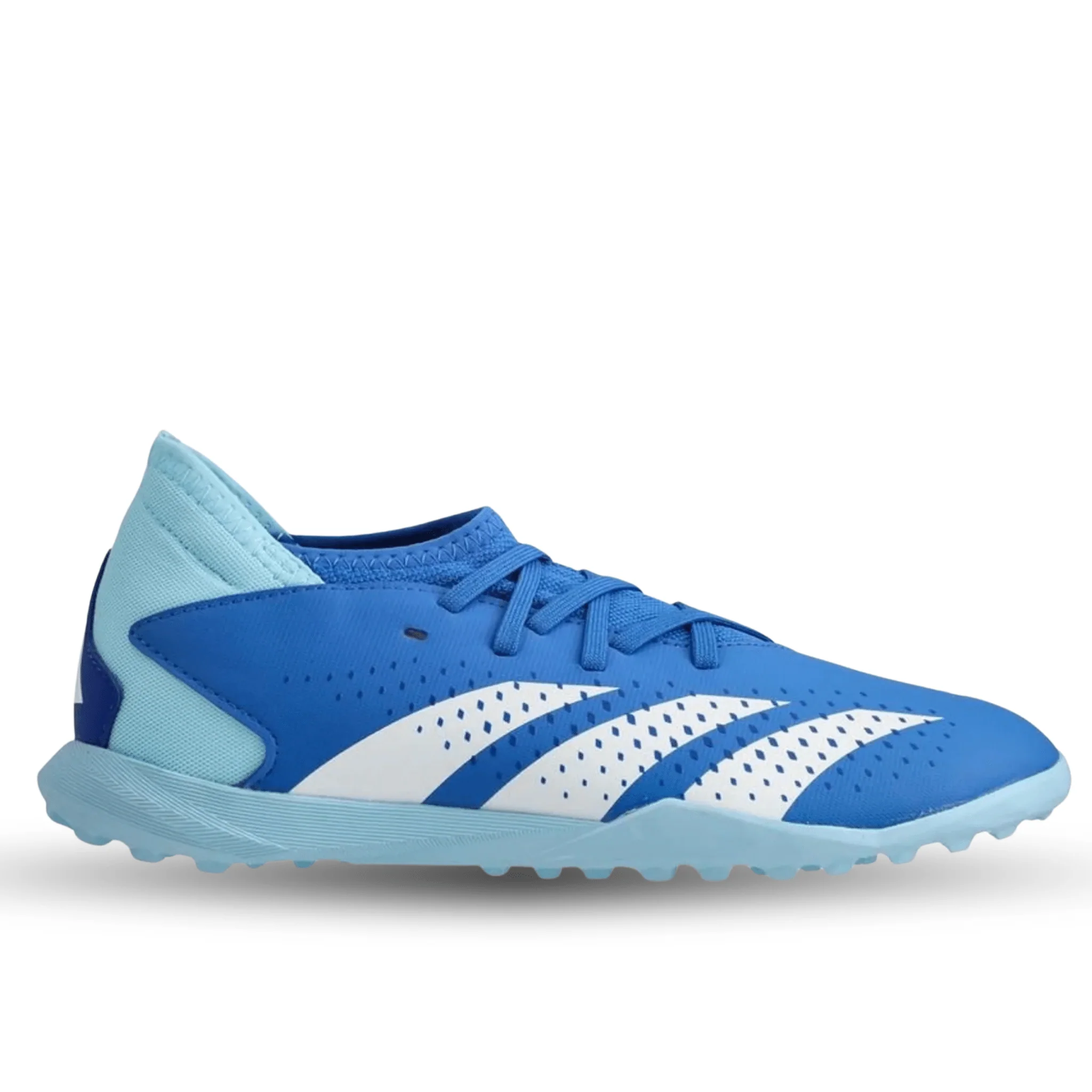 adidas Youth Predator Accuracy.3 Turf Soccer Shoes (Bright Royal/Cloud White/Bliss Blue) - Image 3