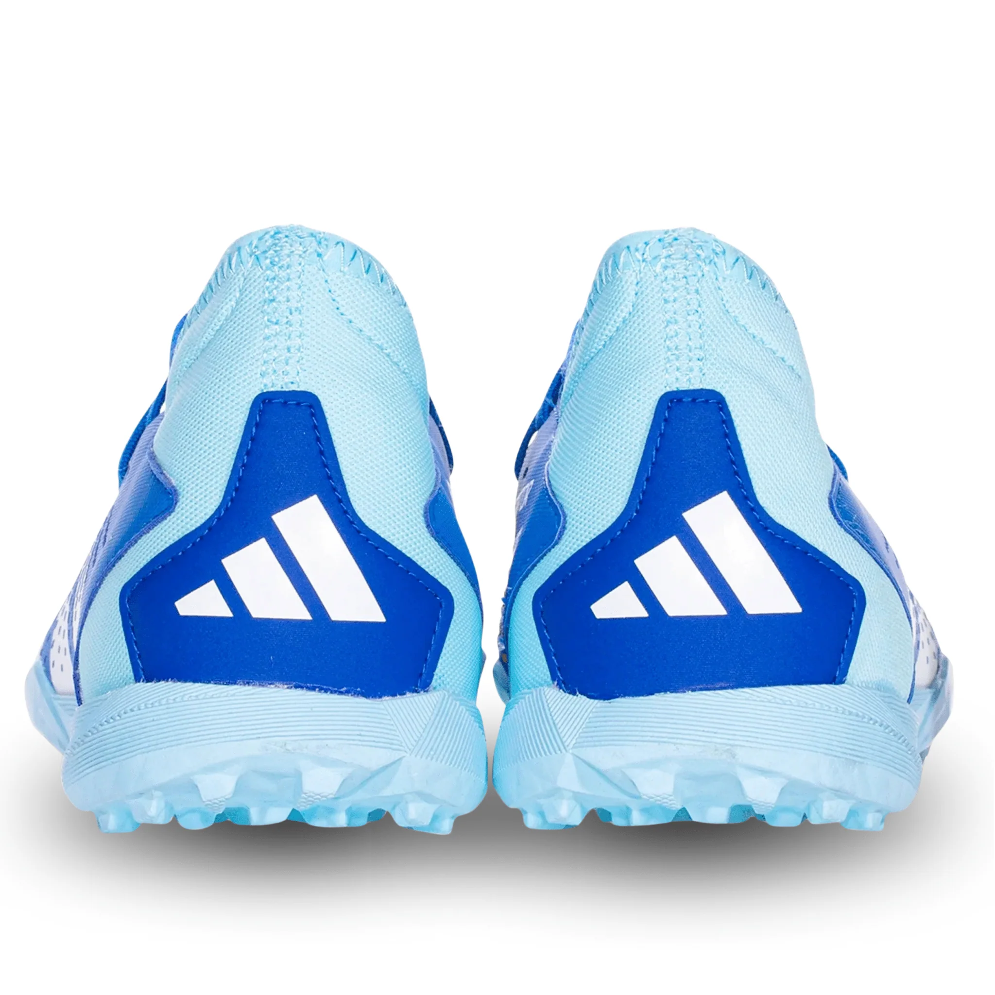 adidas Youth Predator Accuracy.3 Turf Soccer Shoes (Bright Royal/Cloud White/Bliss Blue) - Image 4