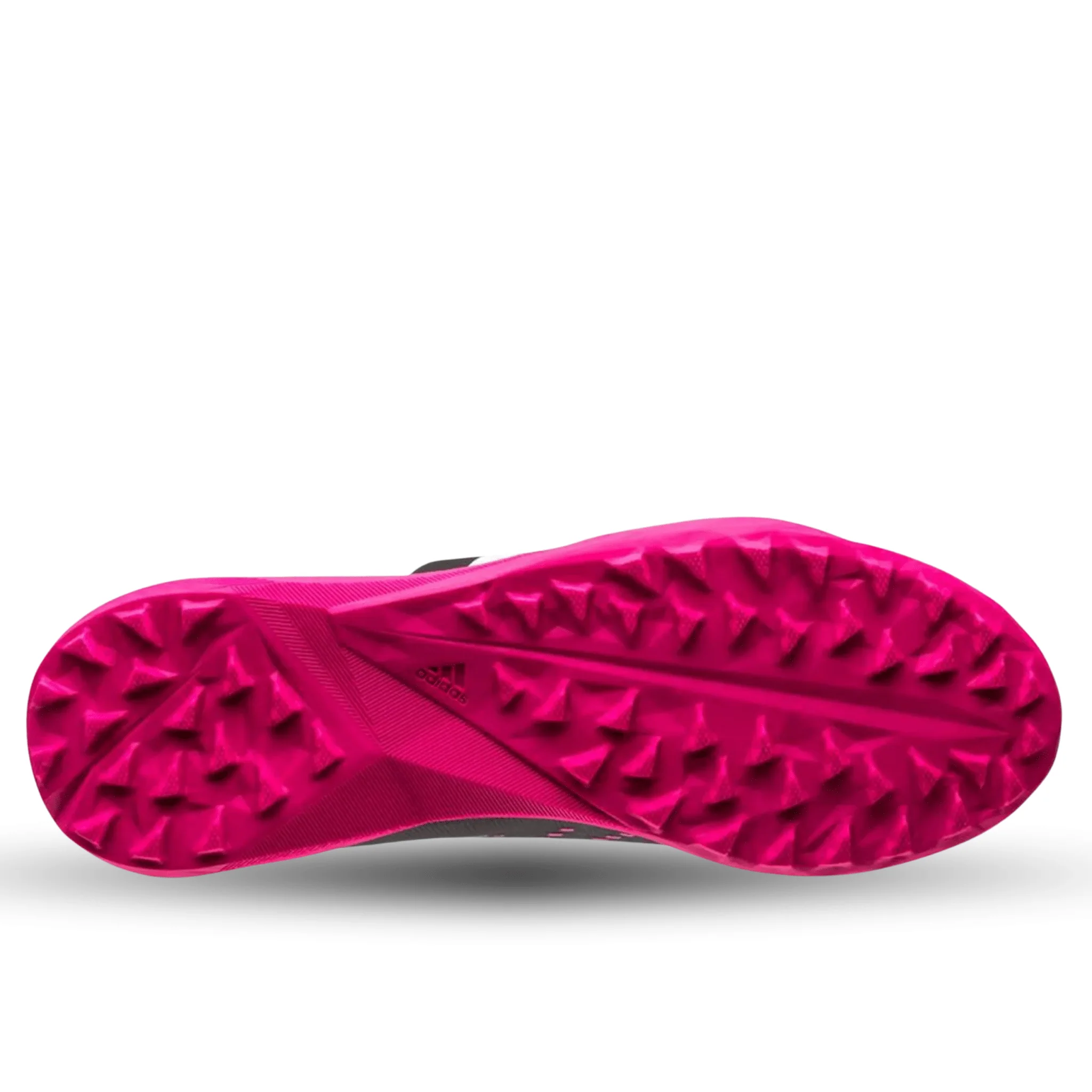 adidas Youth Jr. Predator Accuracy.3 Turf Soccer Shoes (Black/Team Shock Pink) - Image 2