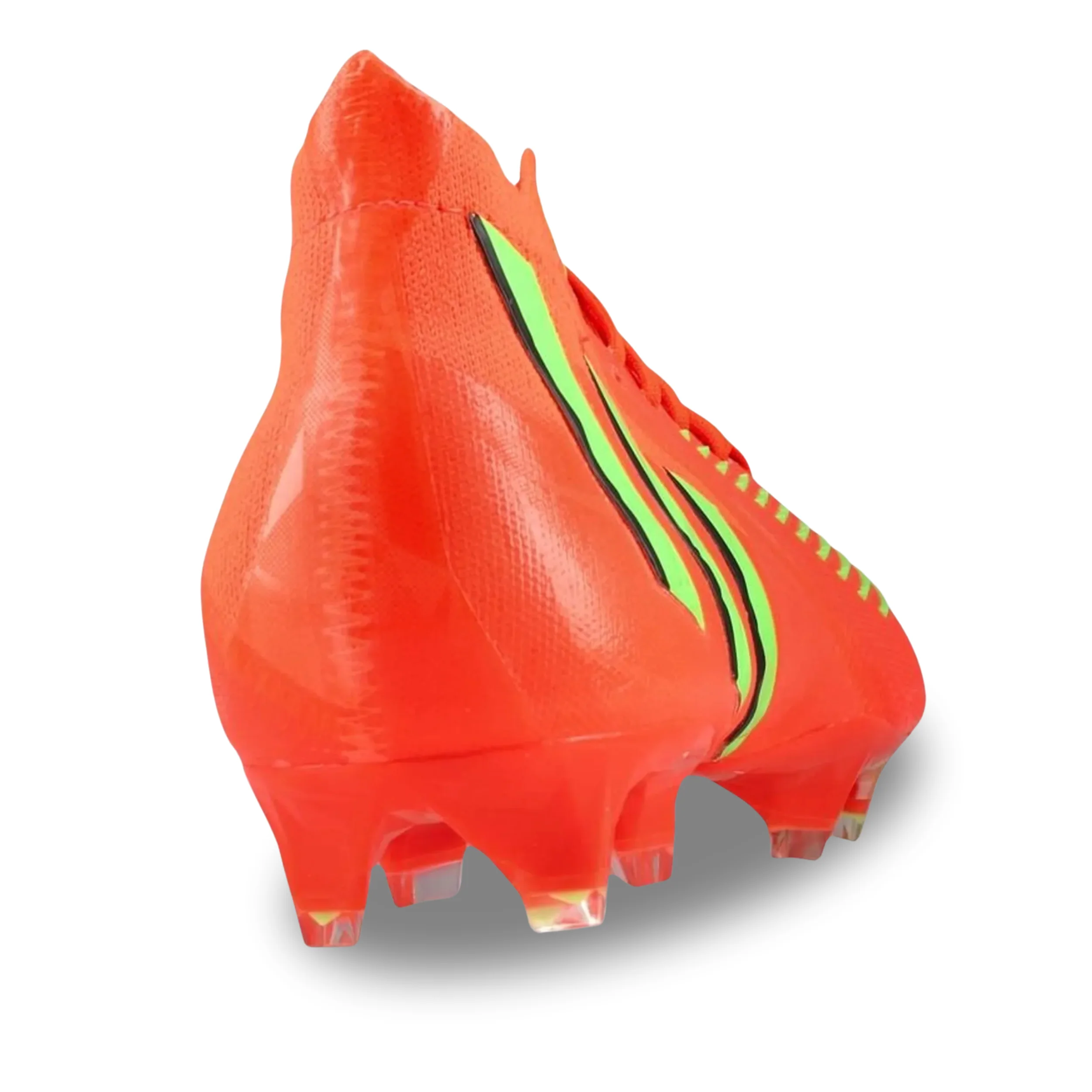 adidas Predator Edge.1 Firm Ground Soccer Cleats (Solar Red/Team Solar Green) - Image 4