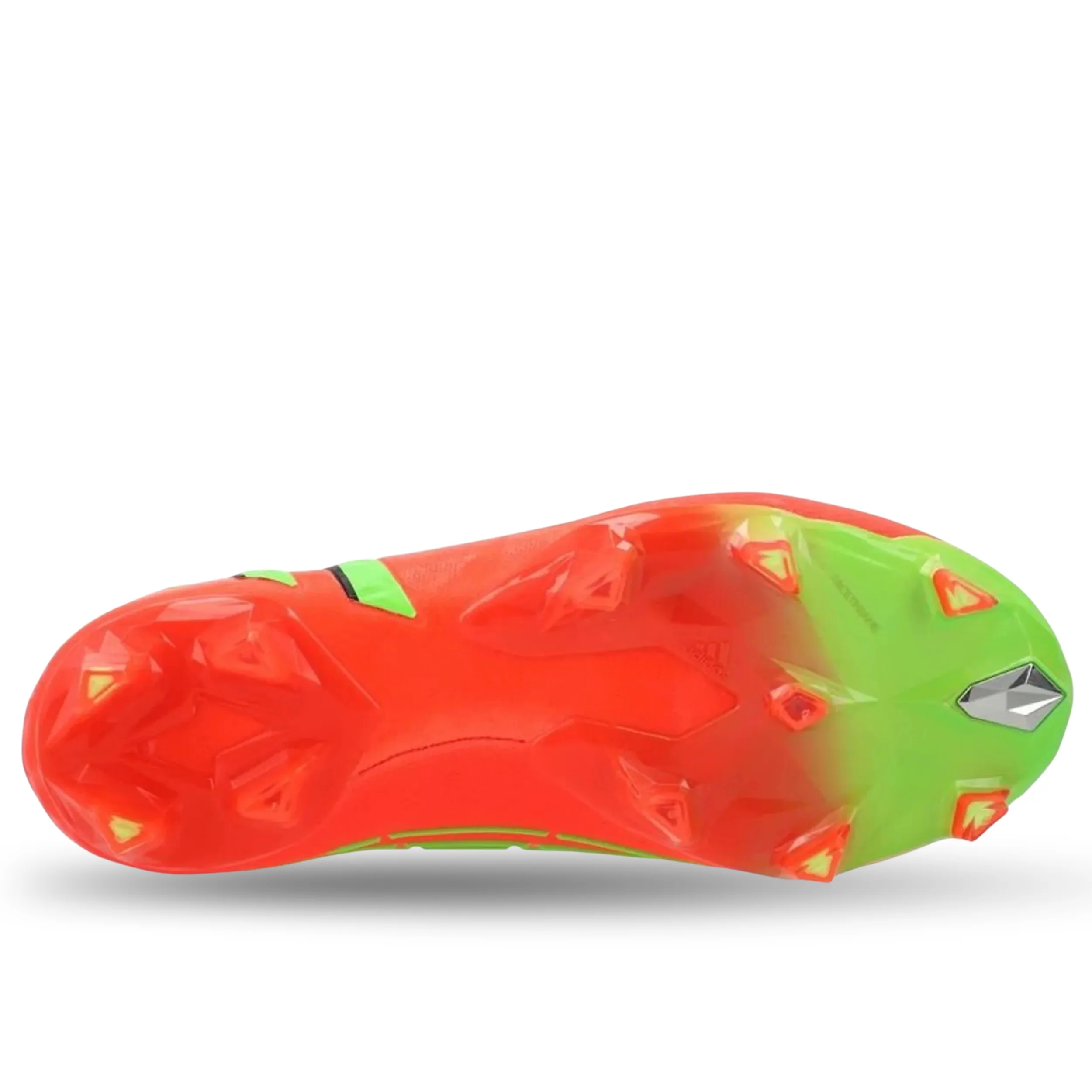 adidas Predator Edge.1 Firm Ground Soccer Cleats (Solar Red/Team Solar Green) - Image 5