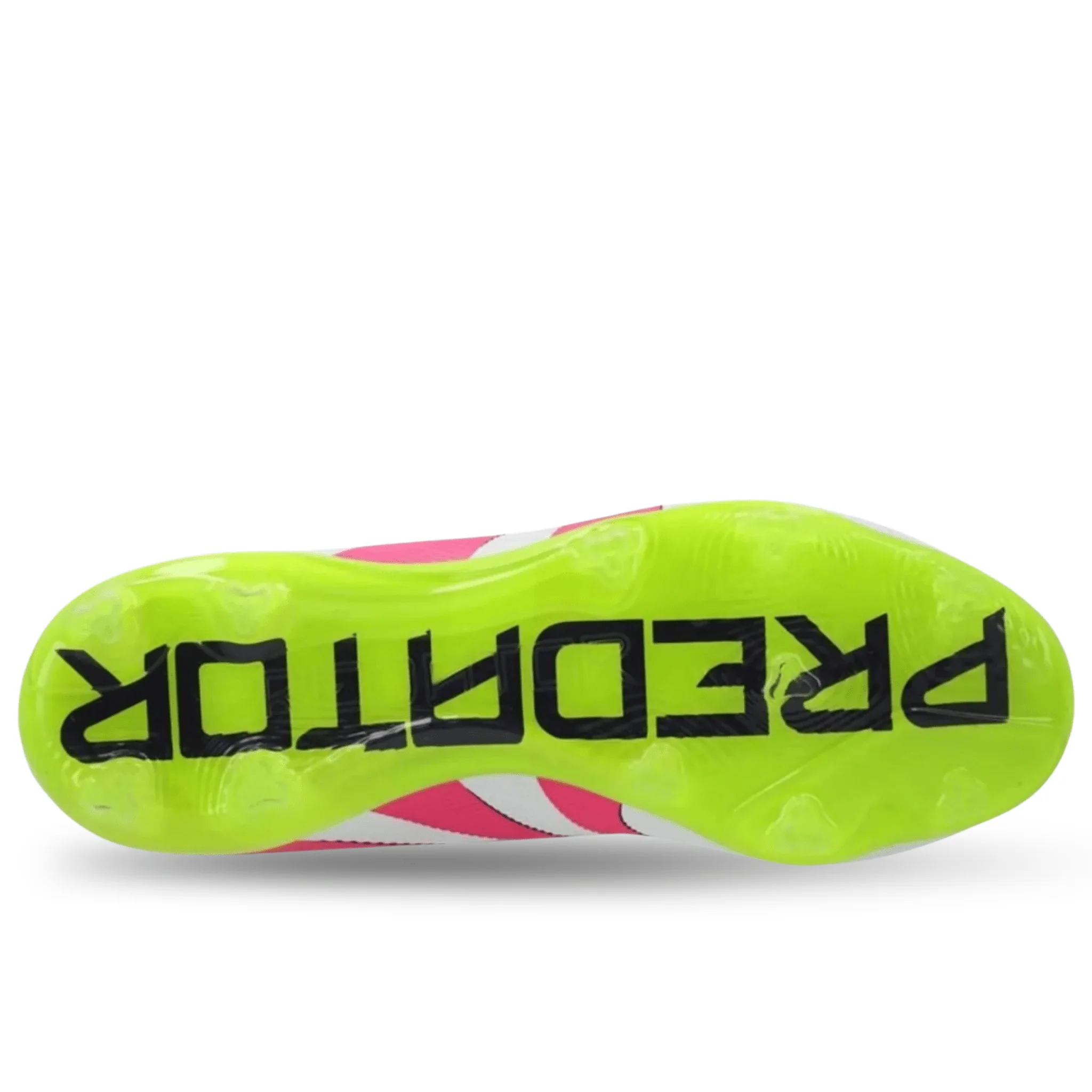 adidas Predator Elite FG J (White/Lucid Pink/Lucid Lemon) - Image 2