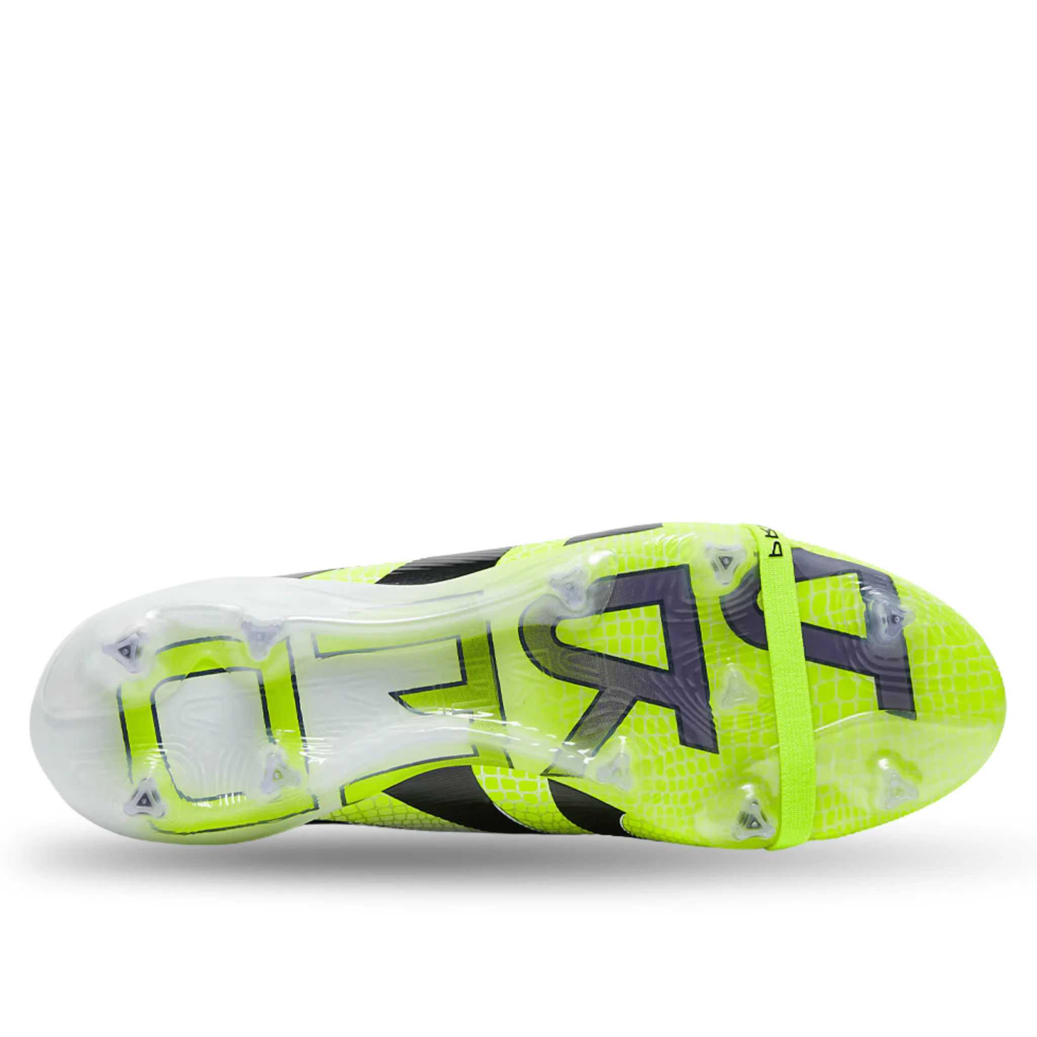 adidas Predator Elite Firm Ground Soccer Cleats (White/Black/Lucid Lemon) - Image 5