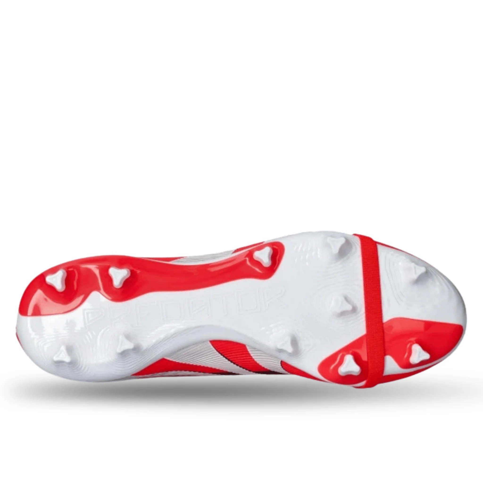 adidas Predator League FT FG Soccer Cleats (Lucid Red/White/Black) - Image 2