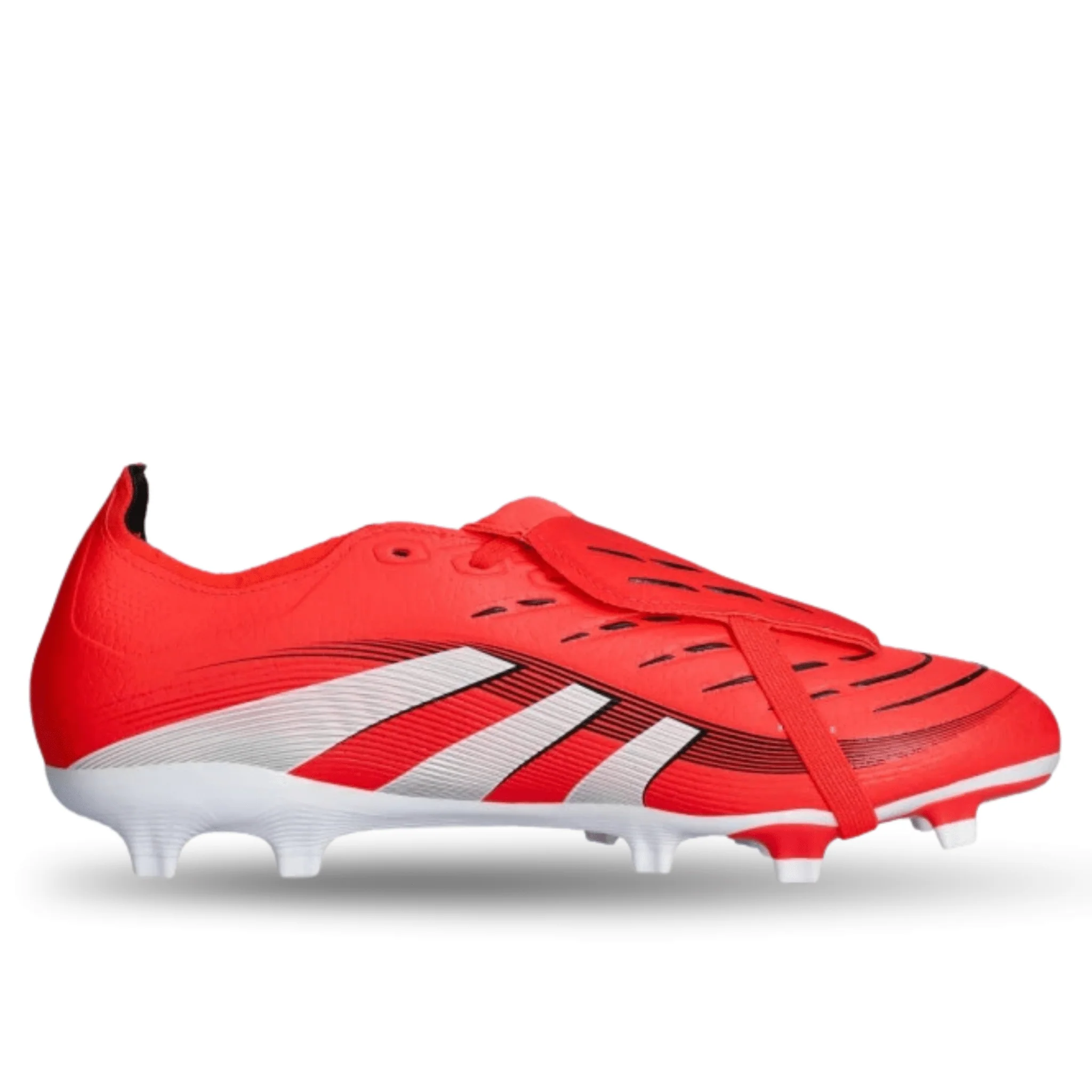 adidas Predator League FT FG Soccer Cleats (Lucid Red/White/Black) - Image 5