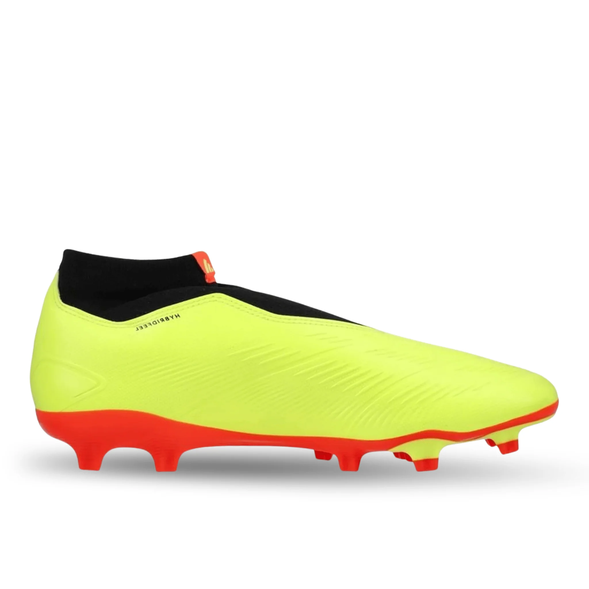 adidas Predator League LL FG Soccer Cleats (Solar Yellow/Black/Solar Red) - Image 2