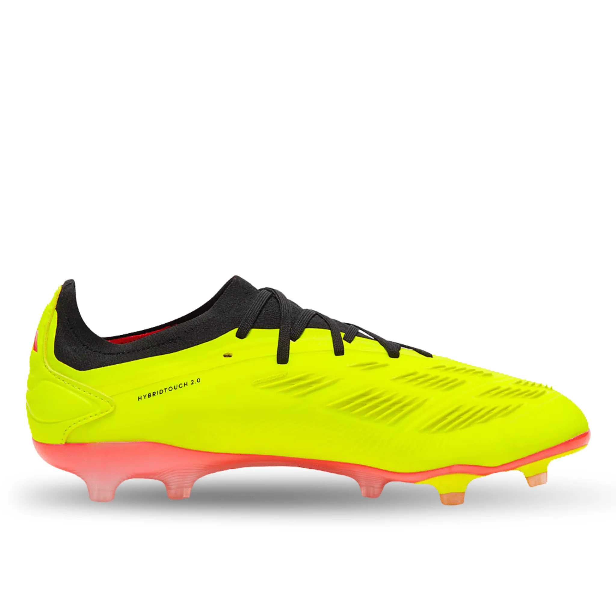 adidas Predator Pro FG Soccer Cleats (Solar Yellow/Black/Solar Red) - Image 5