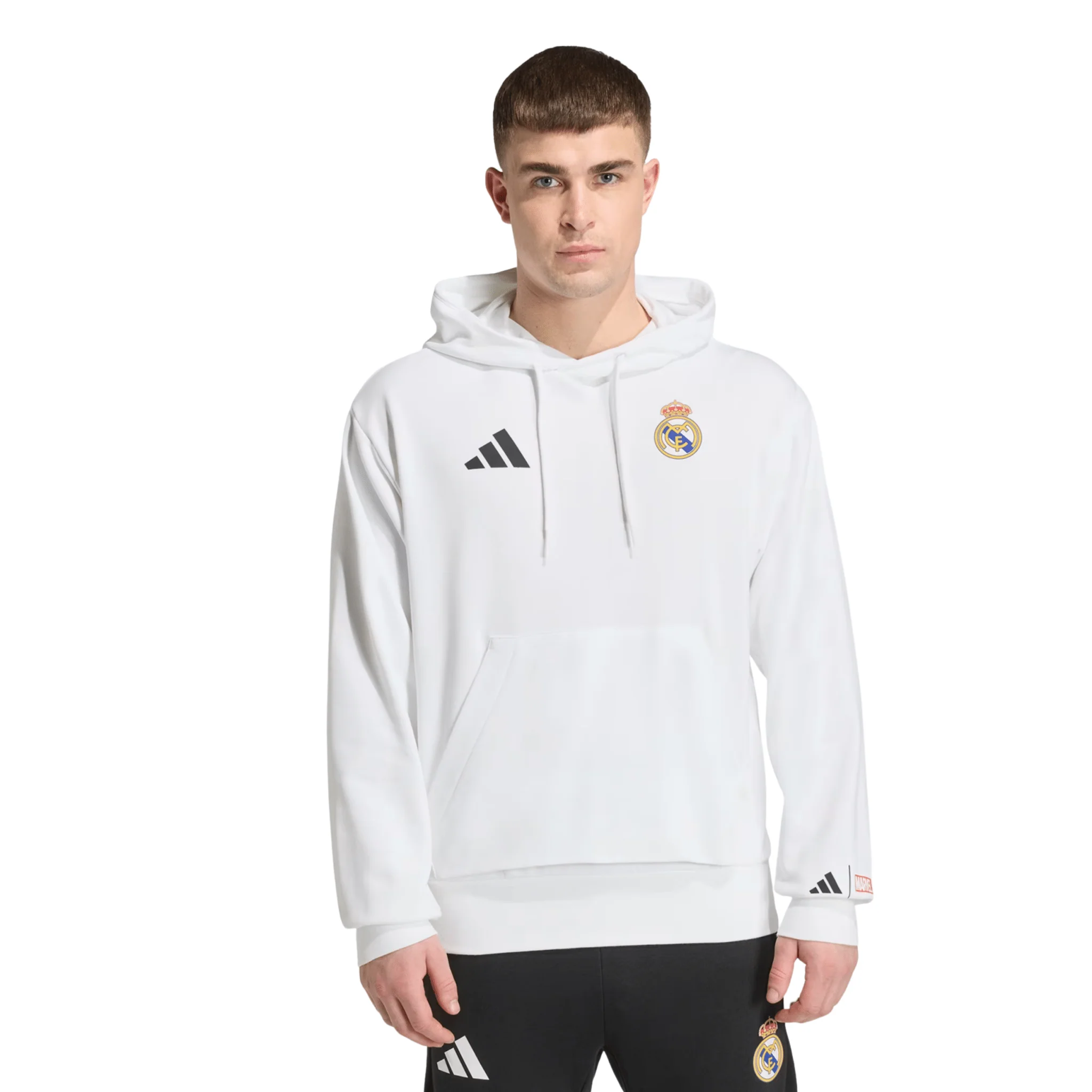 adidas Real Madrid 25/26 Avengers Hoodie (White) - Image 2