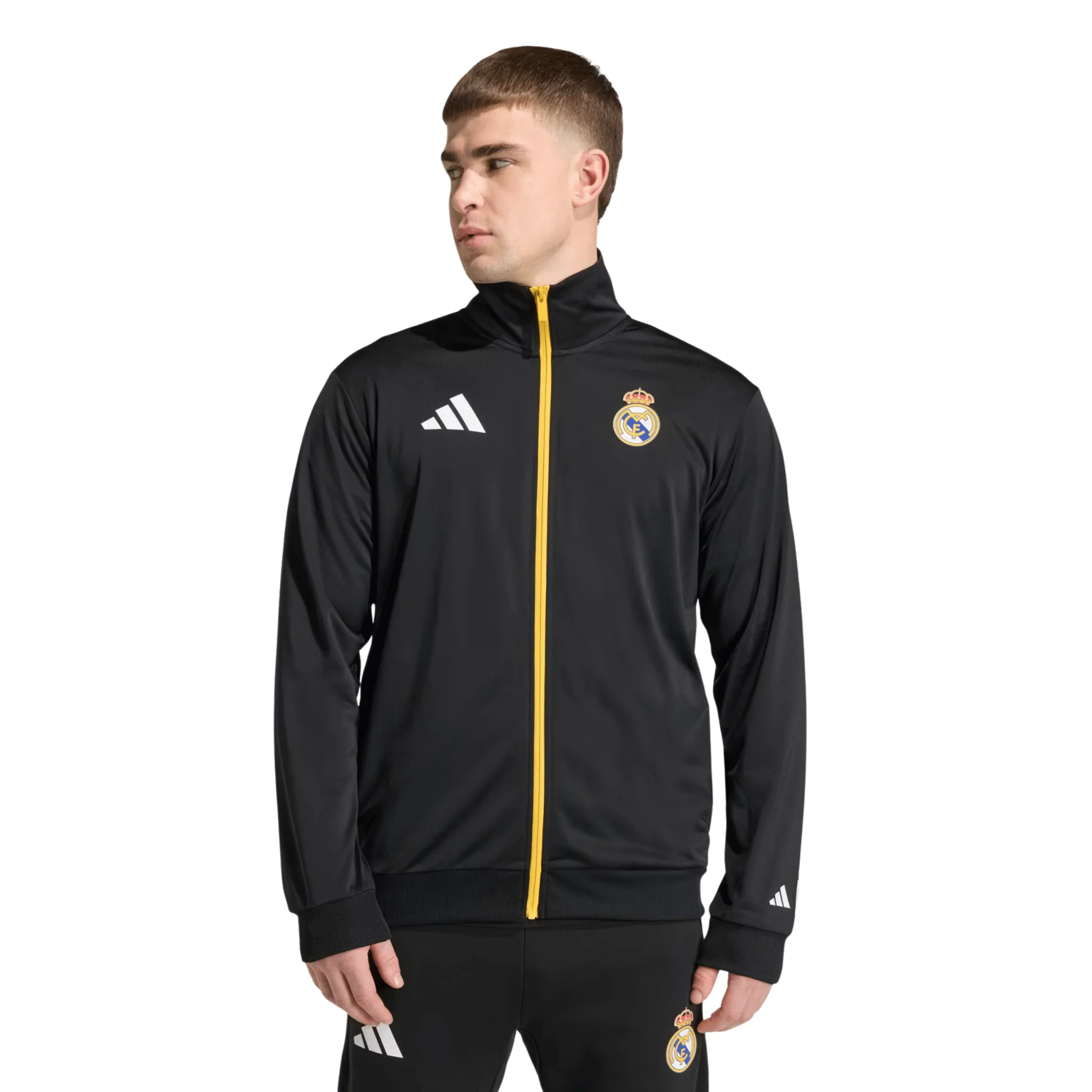 adidas Real Madrid 25/26 Avengers Track Top Jacket (Black) - Image 3