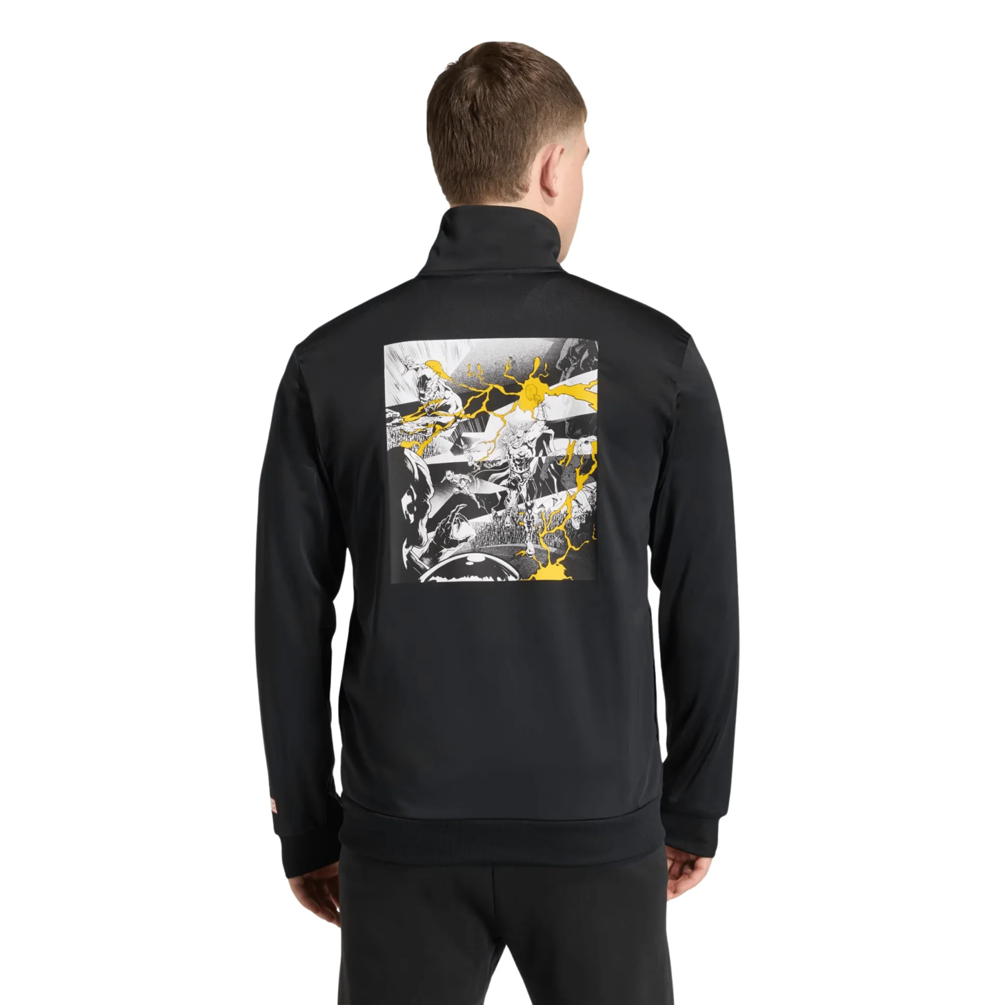 adidas Real Madrid 25/26 Avengers Track Top Jacket (Black) - Image 4