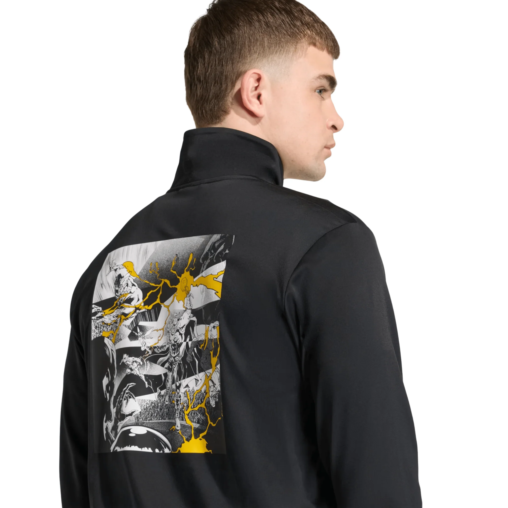 adidas Real Madrid 25/26 Avengers Track Top Jacket (Black) - Image 6