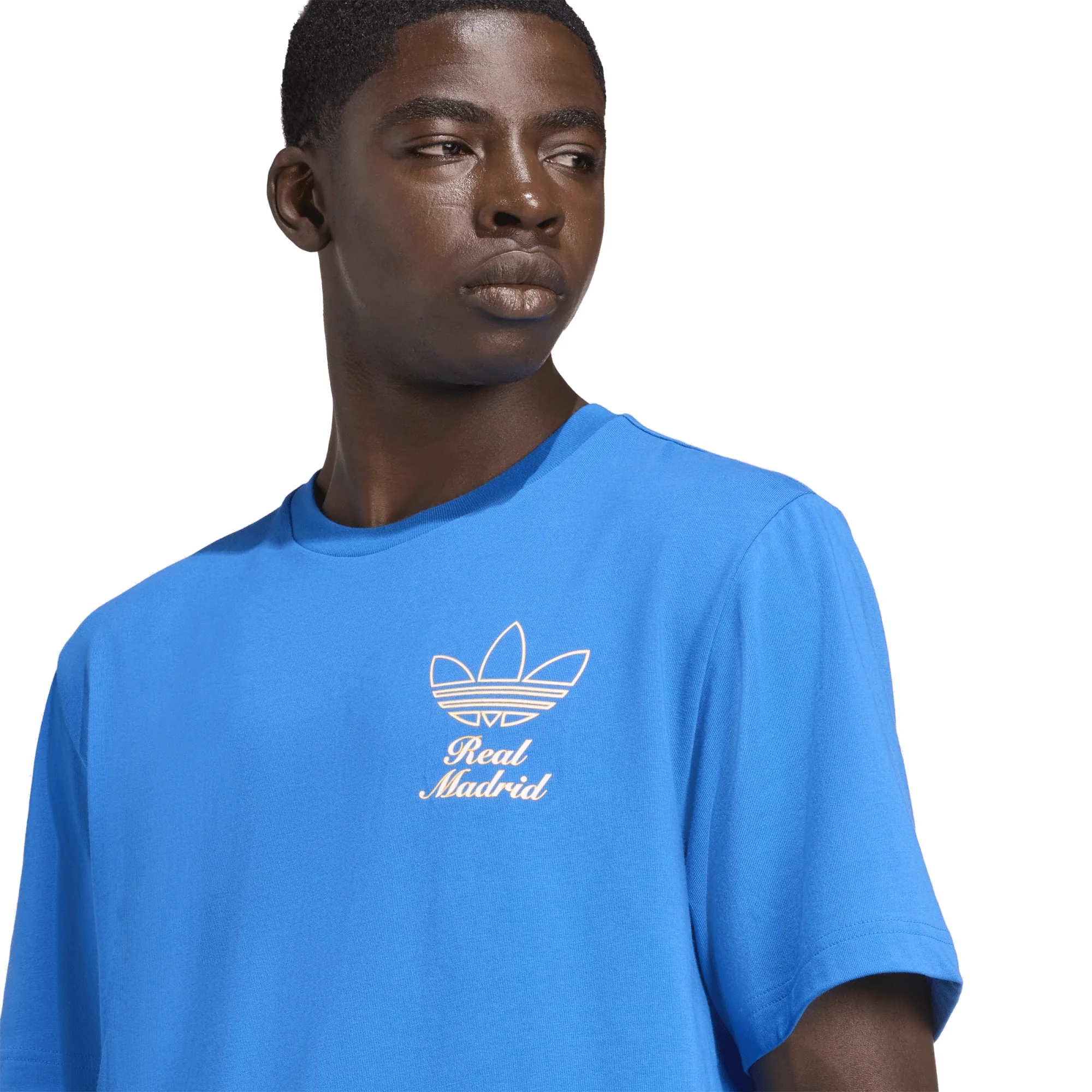 adidas Real Madrid 25/26 Terrace Icons Graphic T-Shirt (Blue) - Image 5