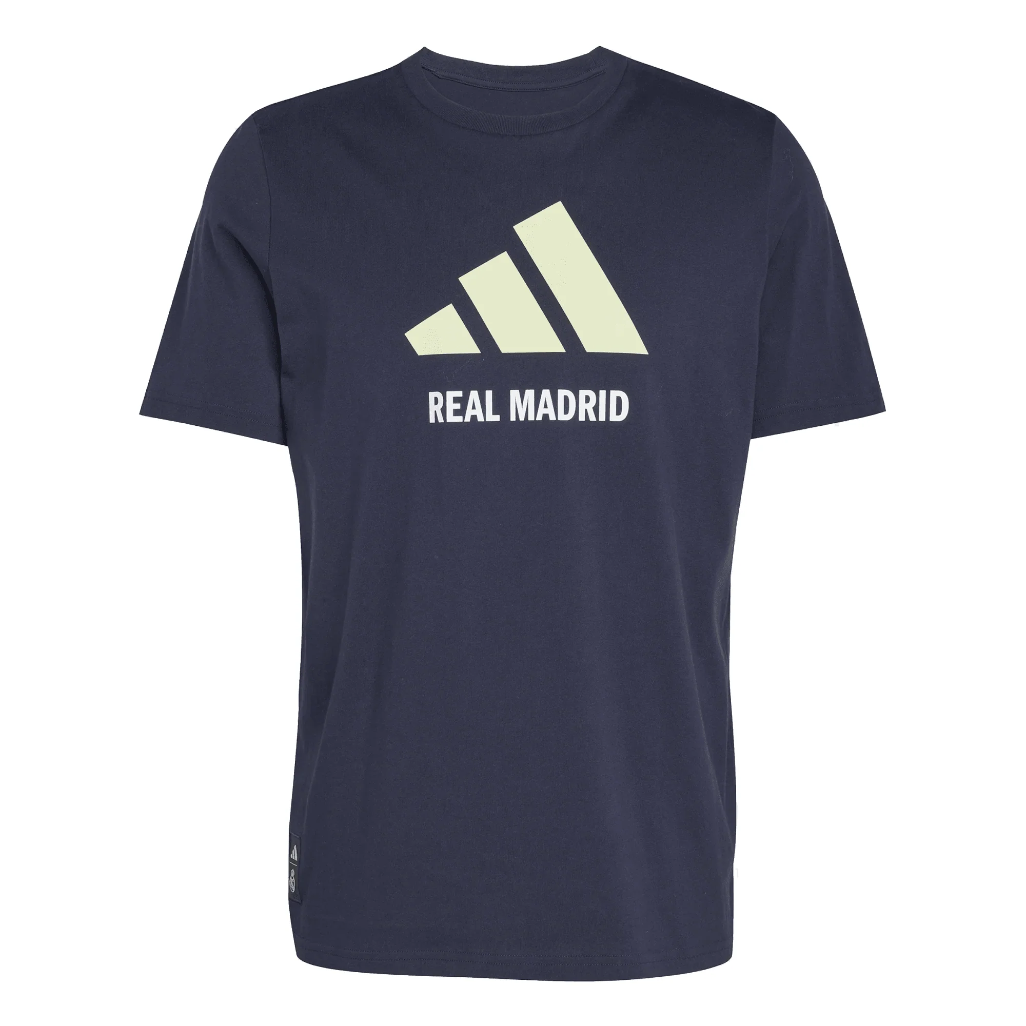 adidas Real Madrid Letter Logo T-Shirt (Legend Ink)