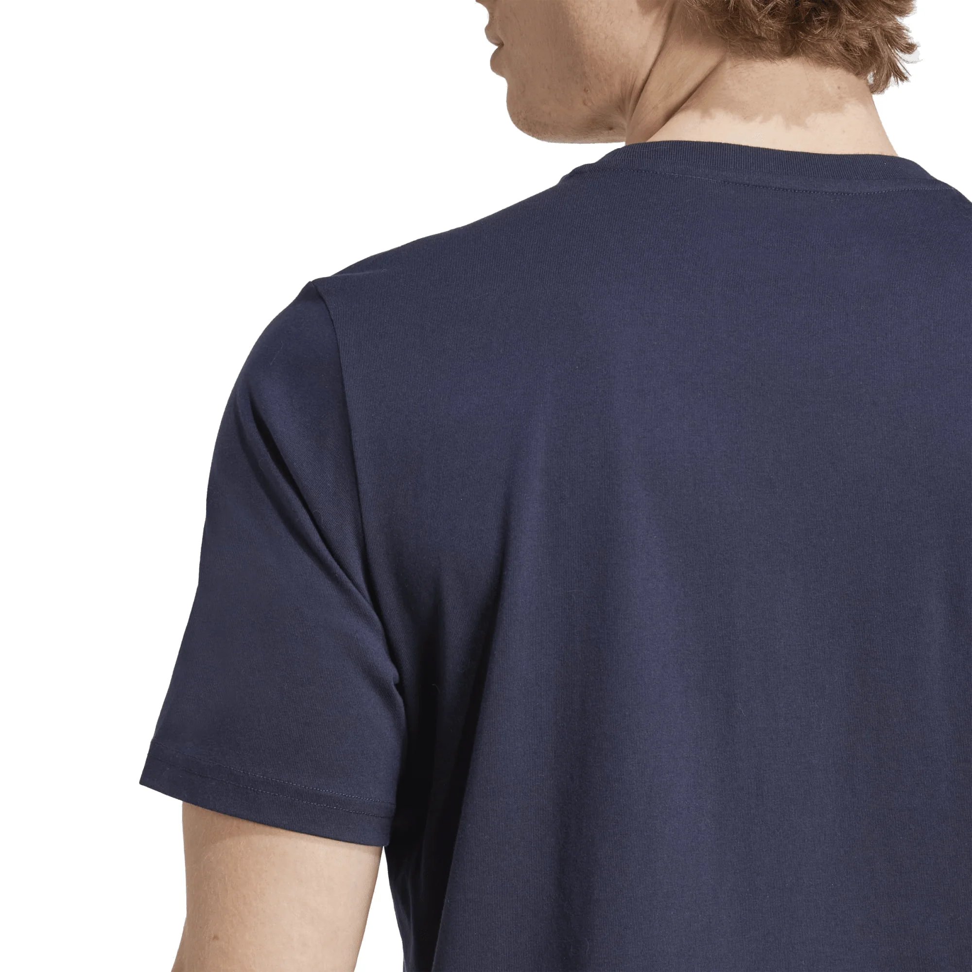 adidas Real Madrid Letter Logo T-Shirt (Legend Ink) - Image 4