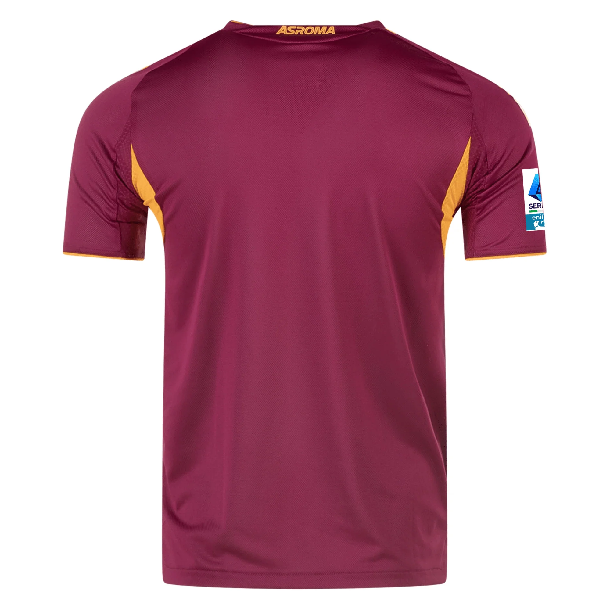 adidas Roma Authentic Home Jersey w/ Serie A Patch 25/26 (Burgundy) - Image 2