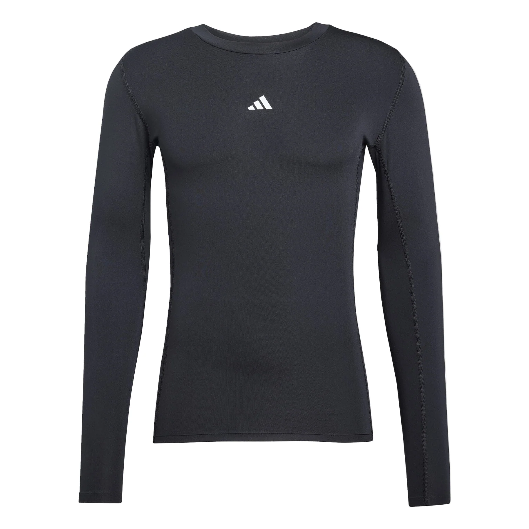 adidas Men's Techfit Long Sleeve Compression Top (Black) - Image 5