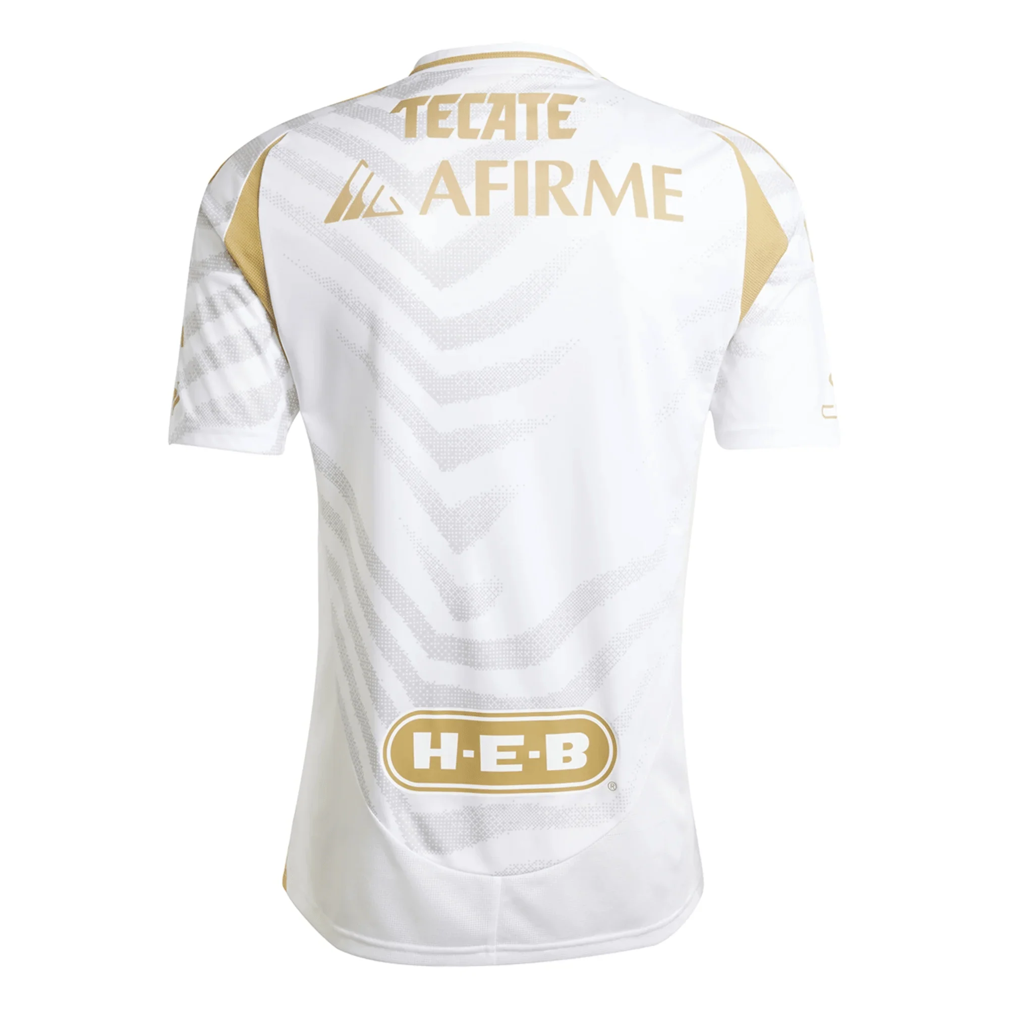 adidas Tigres Third Jersey 24/25 (White/Gold) - Image 2