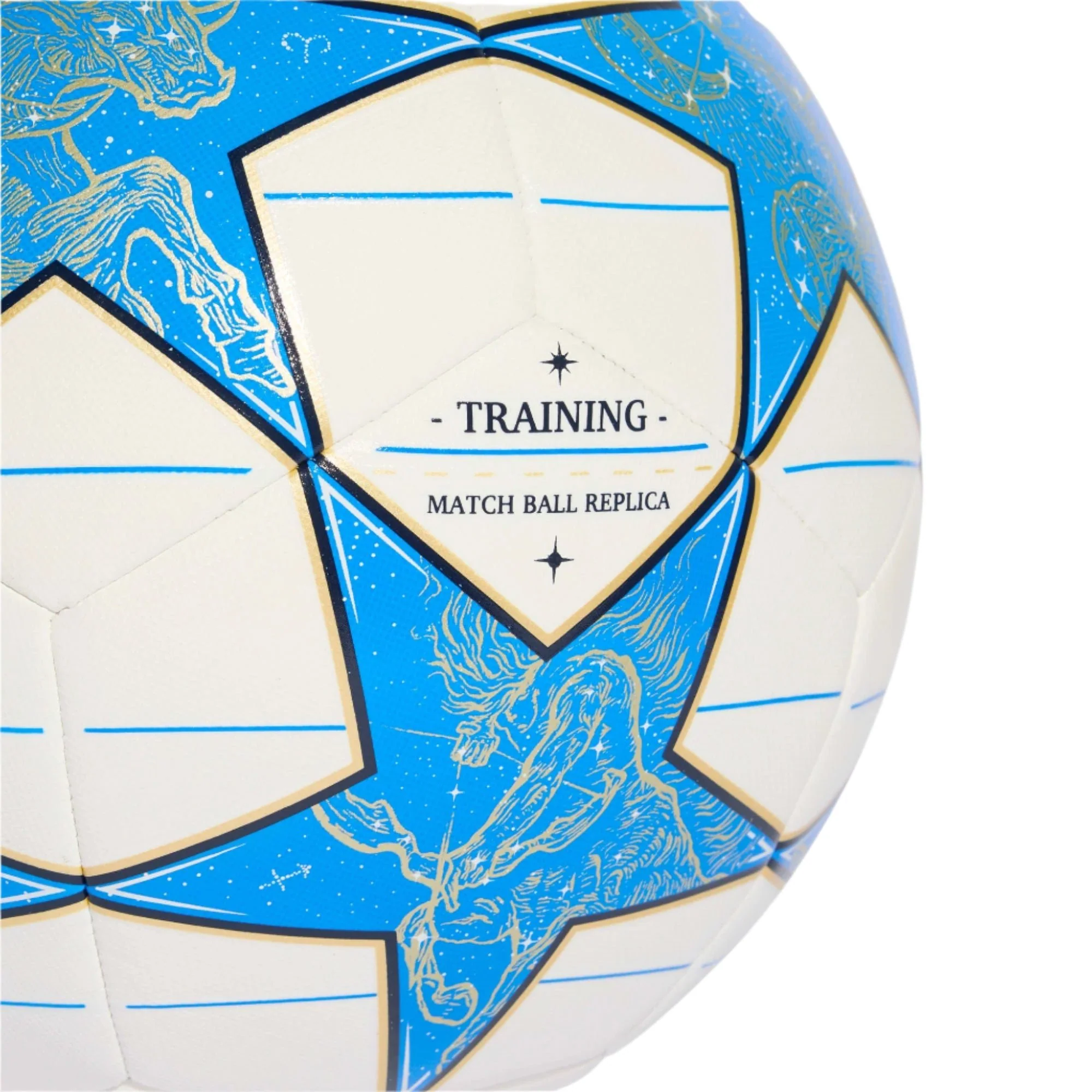 adidas UEFA Champions League Training Ball 25/26 (White/Dark Blue/Pantone) - Image 3