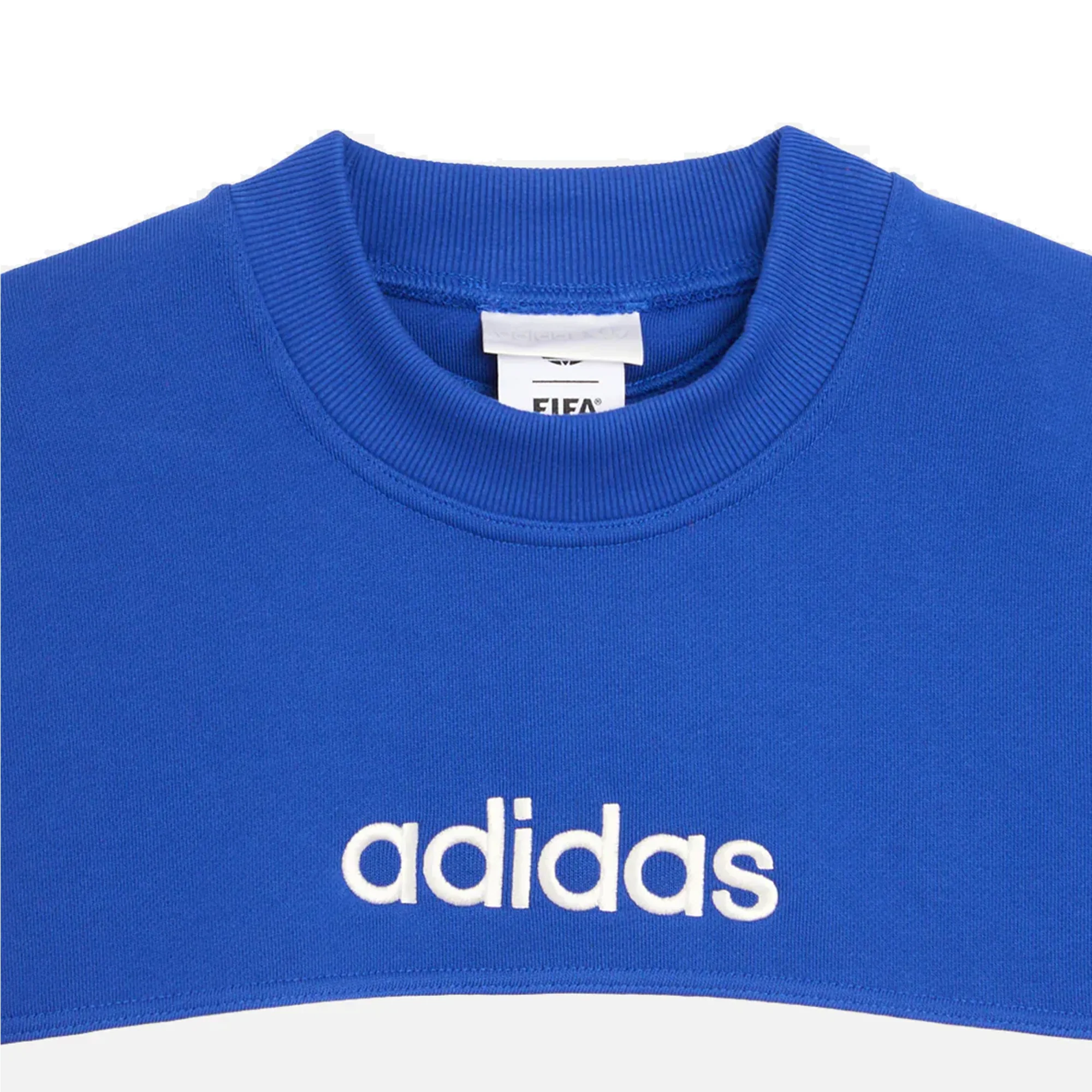 Adidas United States 94 Graphic Crewneck Sweatshirt (White/Red/Blue) - Image 2