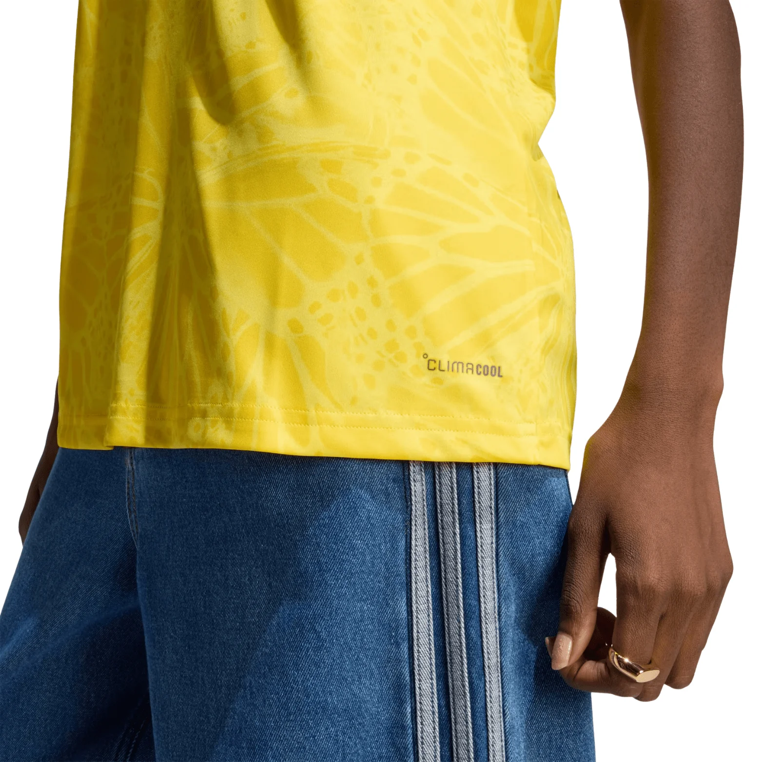 adidas Women’s Colombia 2026 Home Jersey (Impact Yellow) - Image 4