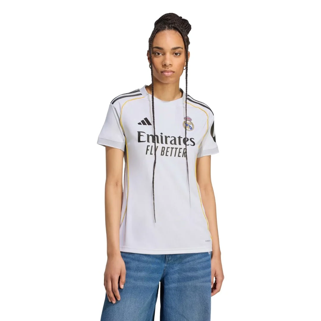 adidas Women's Real Madrid 25/26 Home Jersey (White) - Image 3