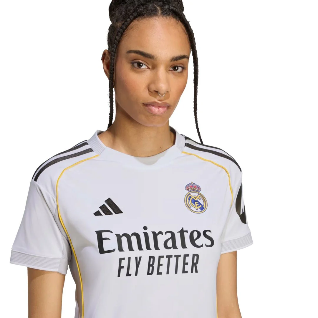 adidas Women's Real Madrid 25/26 Home Jersey (White) - Image 7