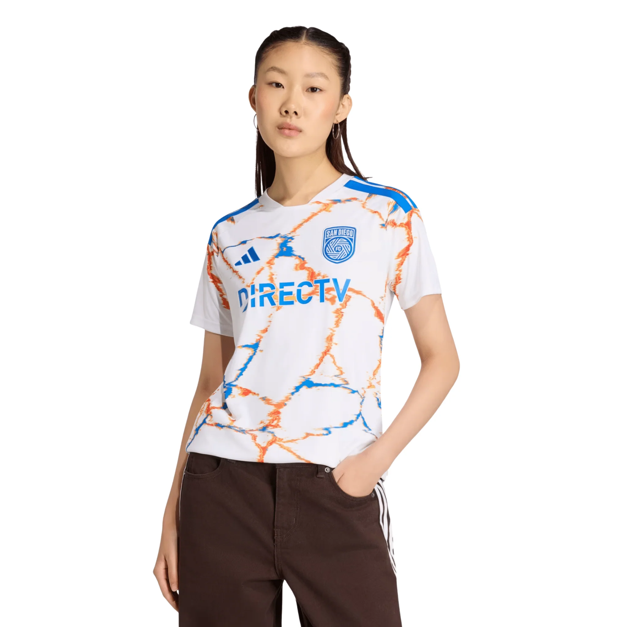 adidas Women’s San Diego 26/27 Away Jersey (White) - Image 3