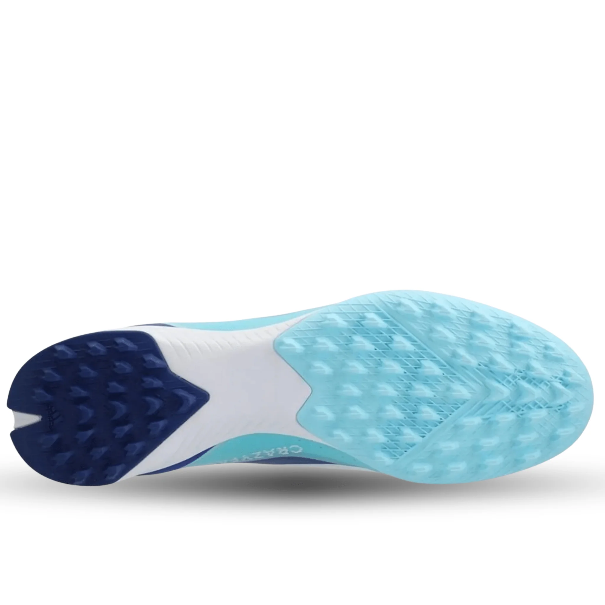 adidas X Crazyfast.3 Turf Soccer Shoes (Bright Royal/Cloud White/Solar Red) - Image 2