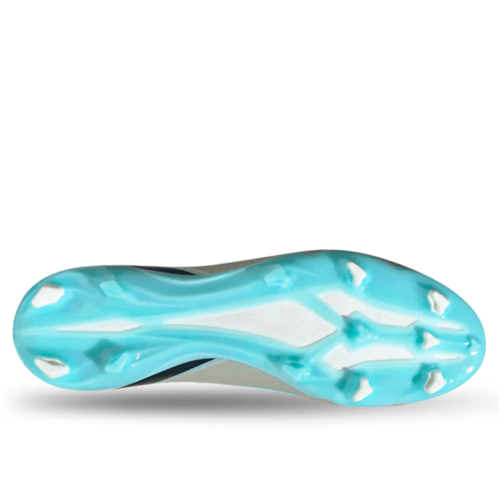 adidas X Crazyfast.3 Messi Firm Ground Soccer Cleats (Silver Metallic/Bliss Blue) - Image 2