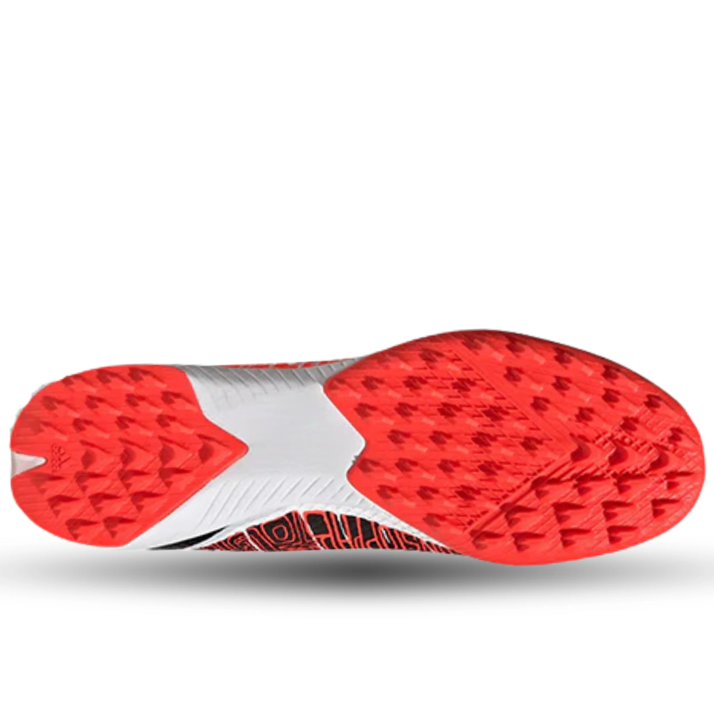 adidas X Speedportal Messi.3 Turf Soccer Shoes (White/Solar Red) - Image 2